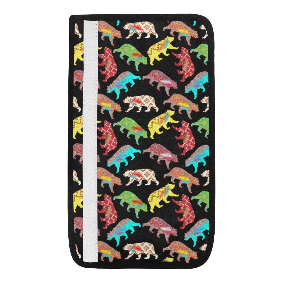 Bear Powwow Car Seat Belt Cover 7''x12.6'' Car Seat Belt Cover 7''x12.6'' e-joyer