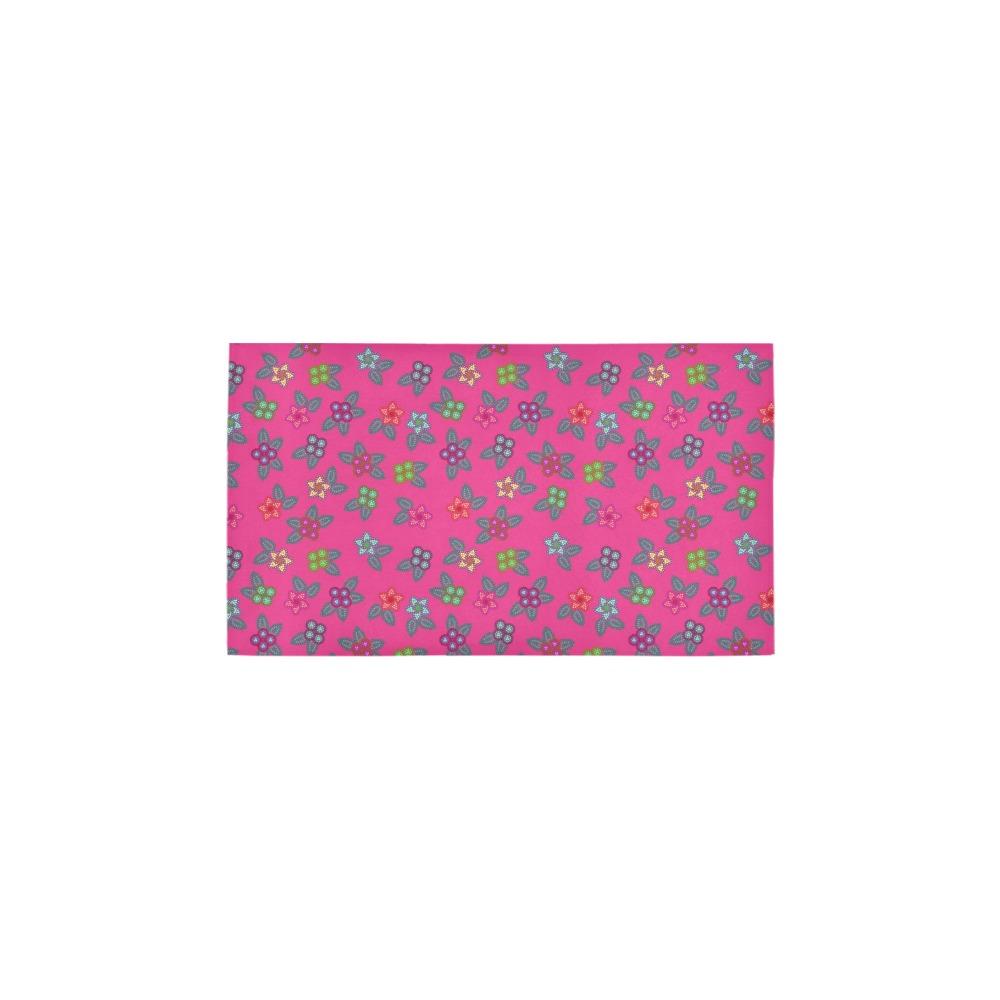 Berry Flowers Bath Rug 16''x 28'' Bath Rug 16''x 28'' e-joyer