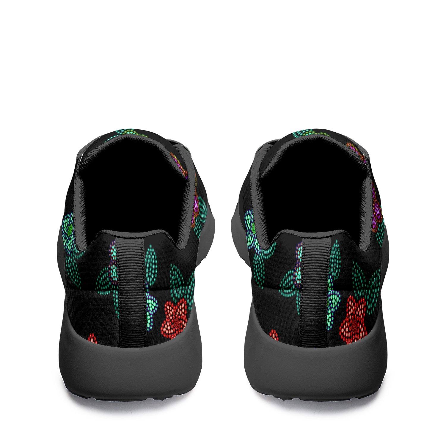 Berry Flowers Black Ikkaayi Sport Sneakers ikkaayi Herman
