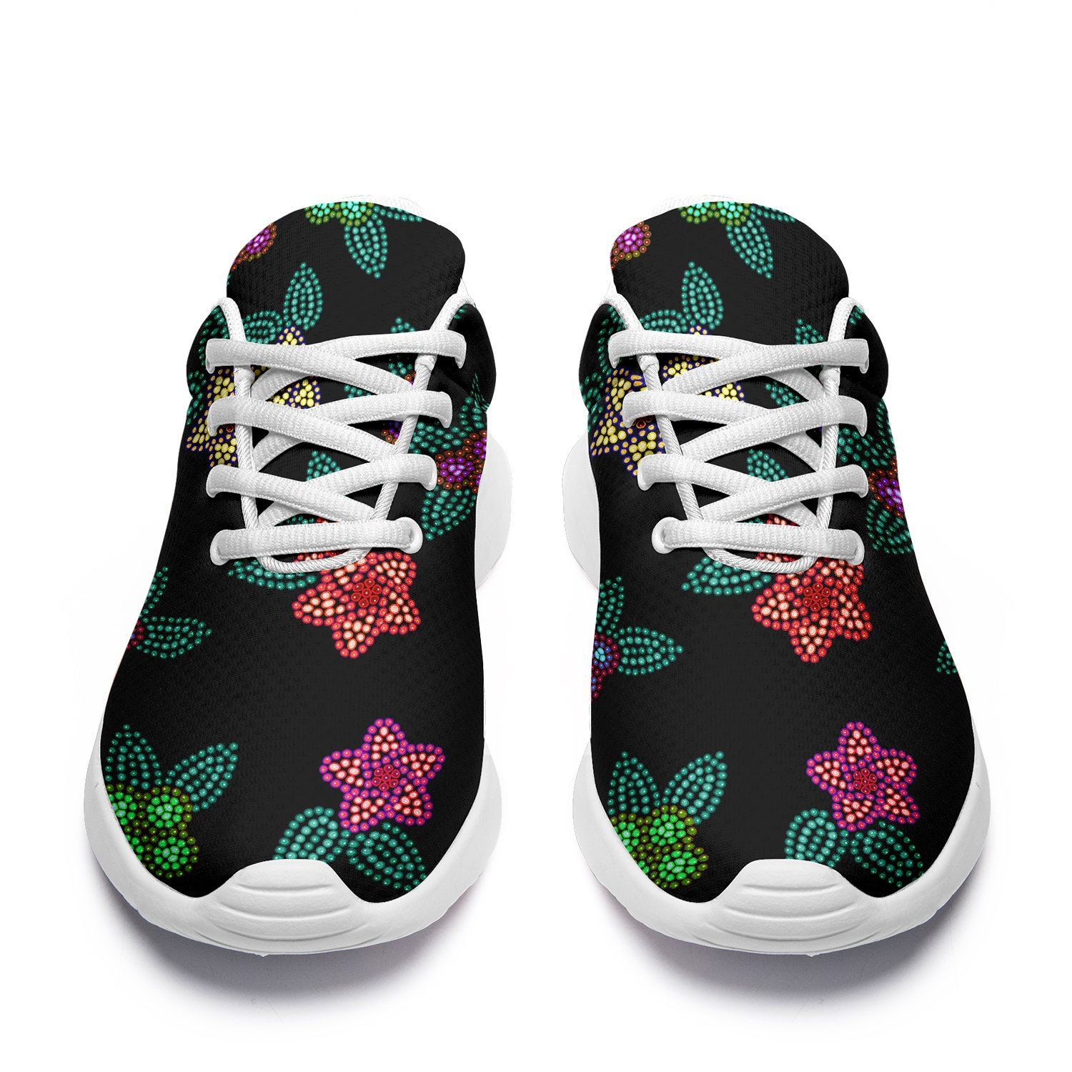 Berry Flowers Black Ikkaayi Sport Sneakers ikkaayi Herman