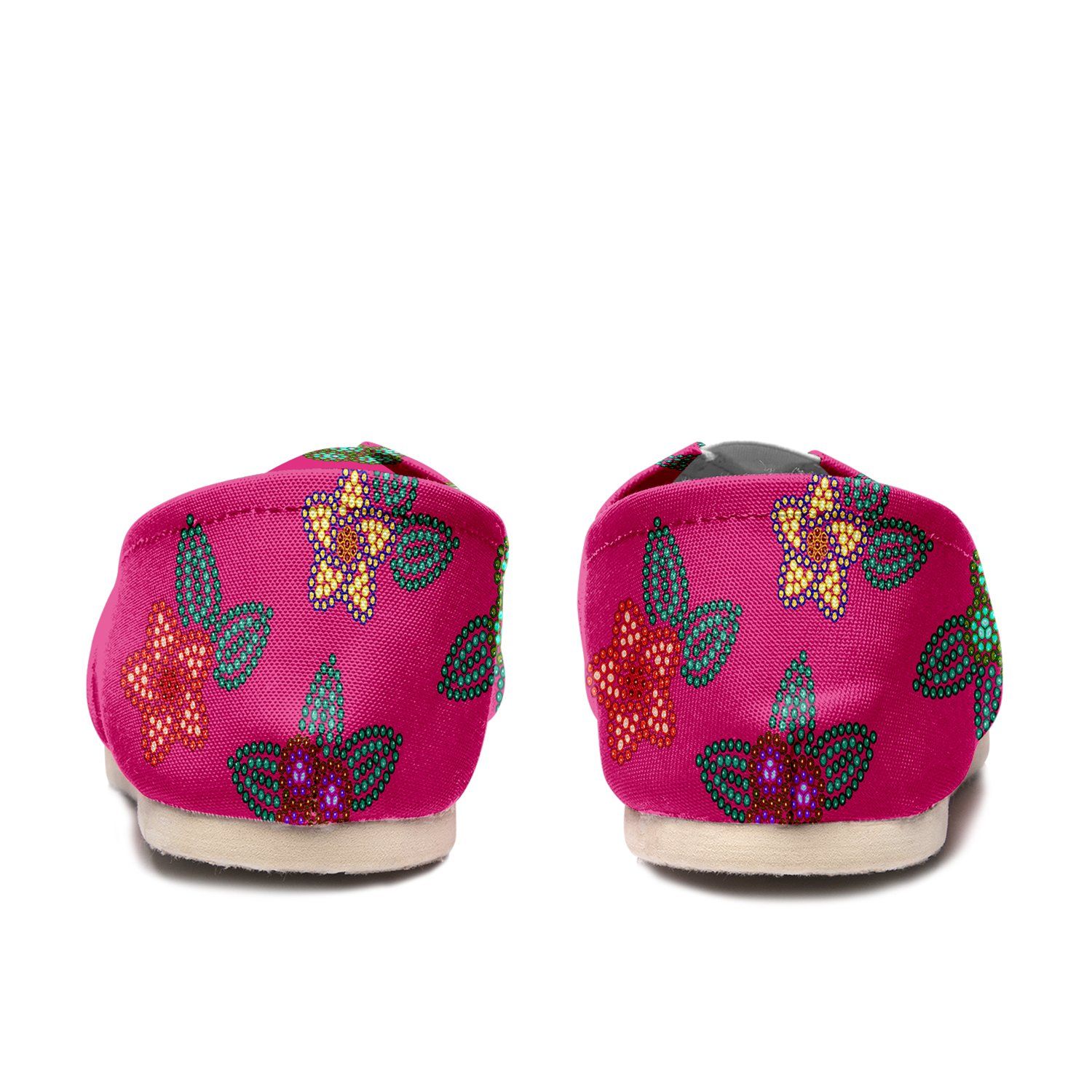 Berry Flowers Casual Unisex Slip On Shoe Herman
