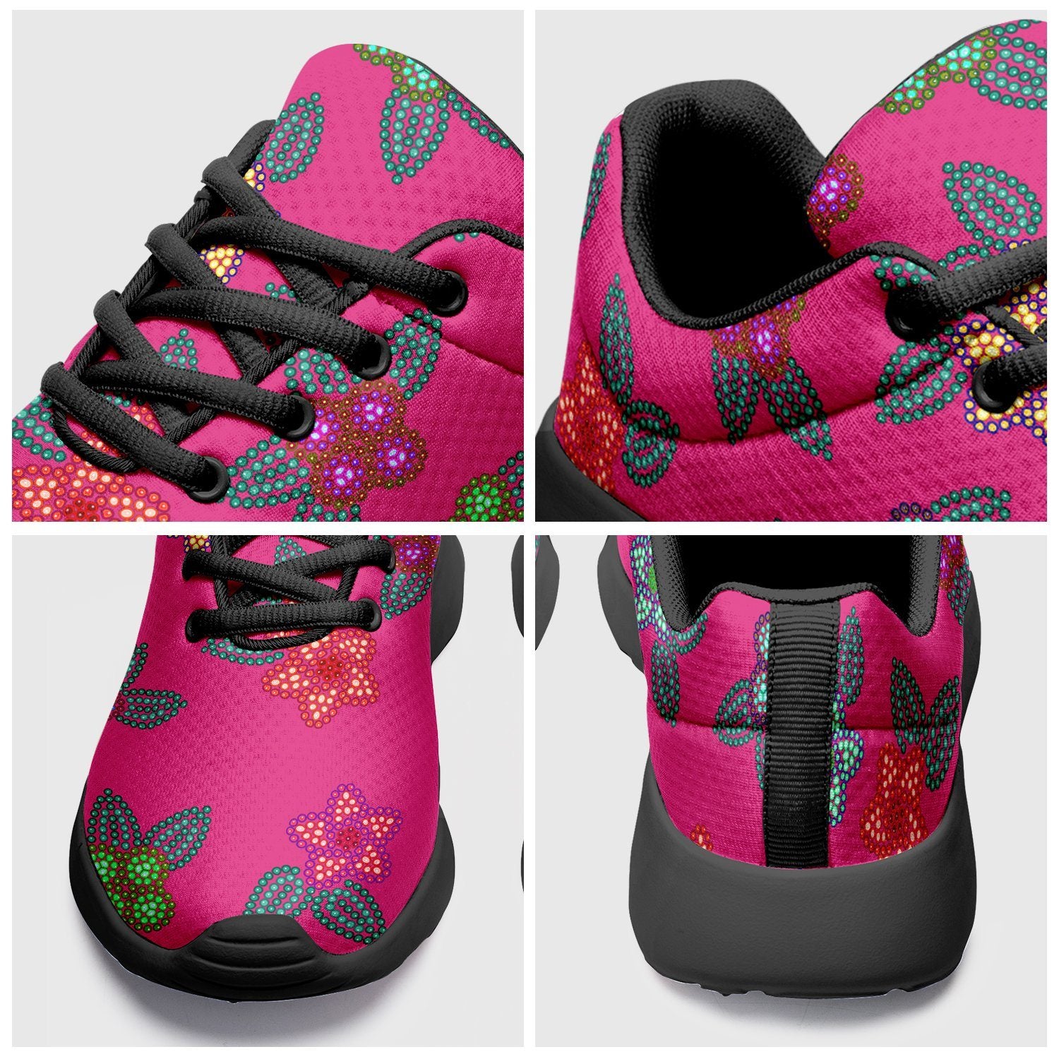 Berry Flowers Ikkaayi Sport Sneakers ikkaayi Herman