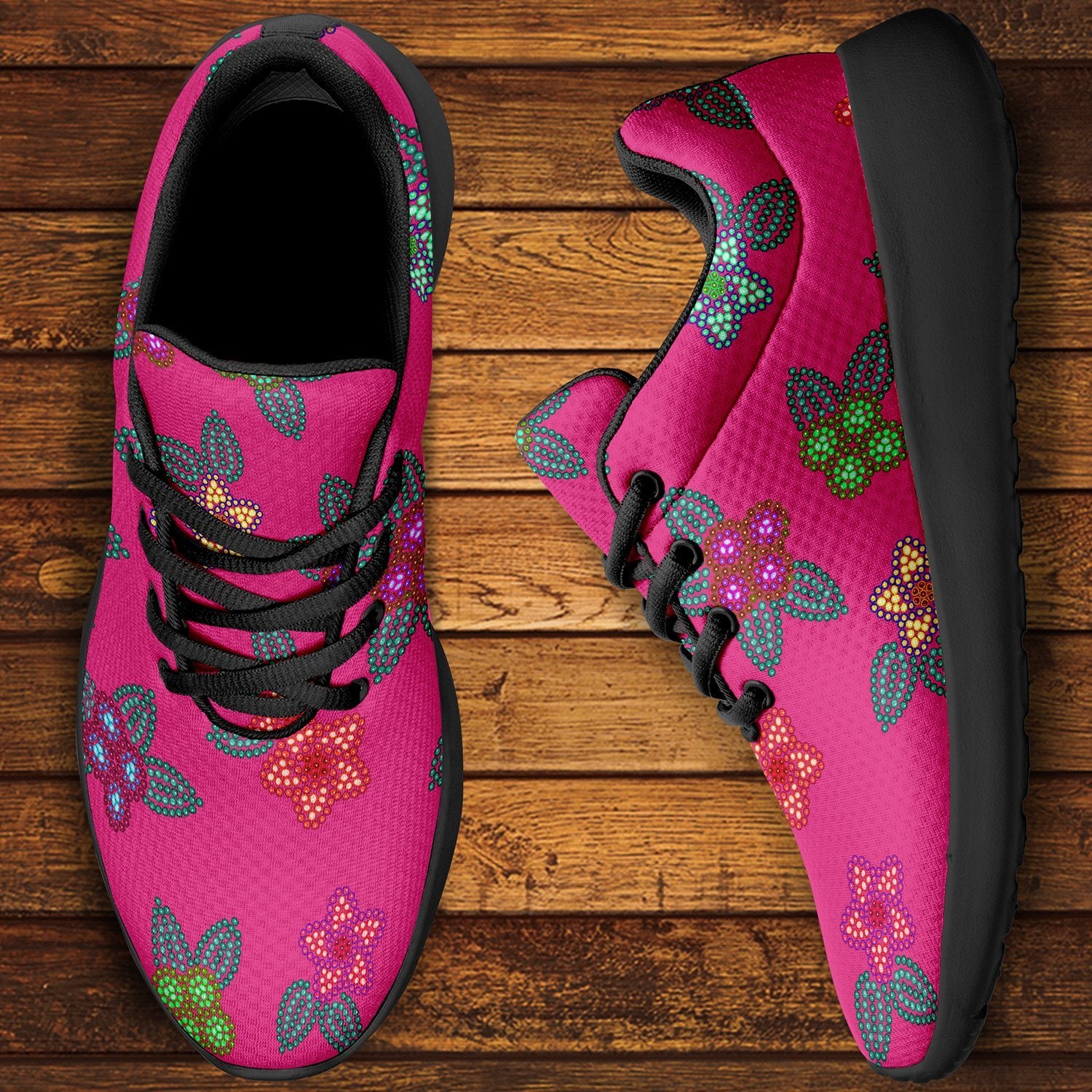 Berry Flowers Ikkaayi Sport Sneakers ikkaayi Herman