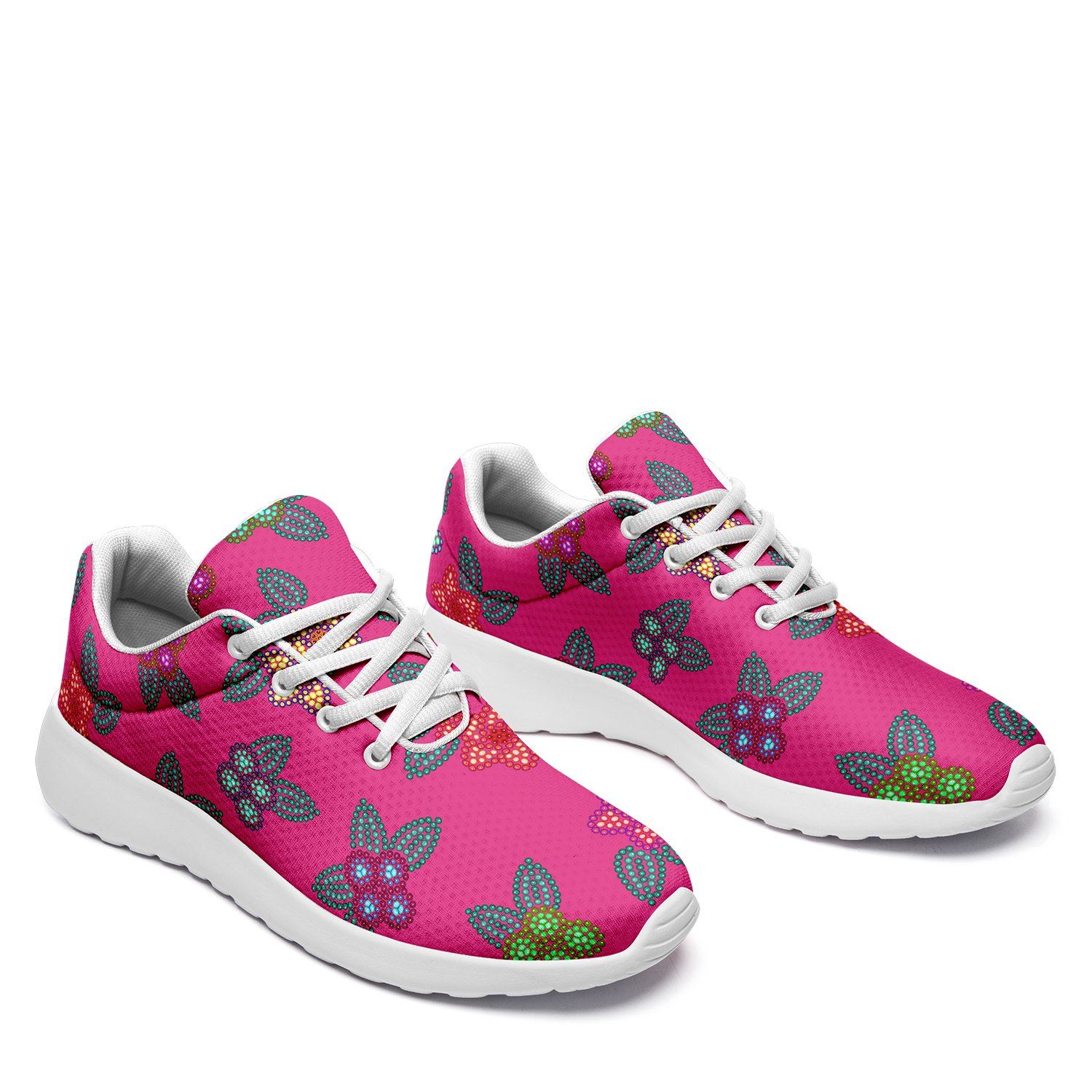 Berry Flowers Ikkaayi Sport Sneakers ikkaayi Herman