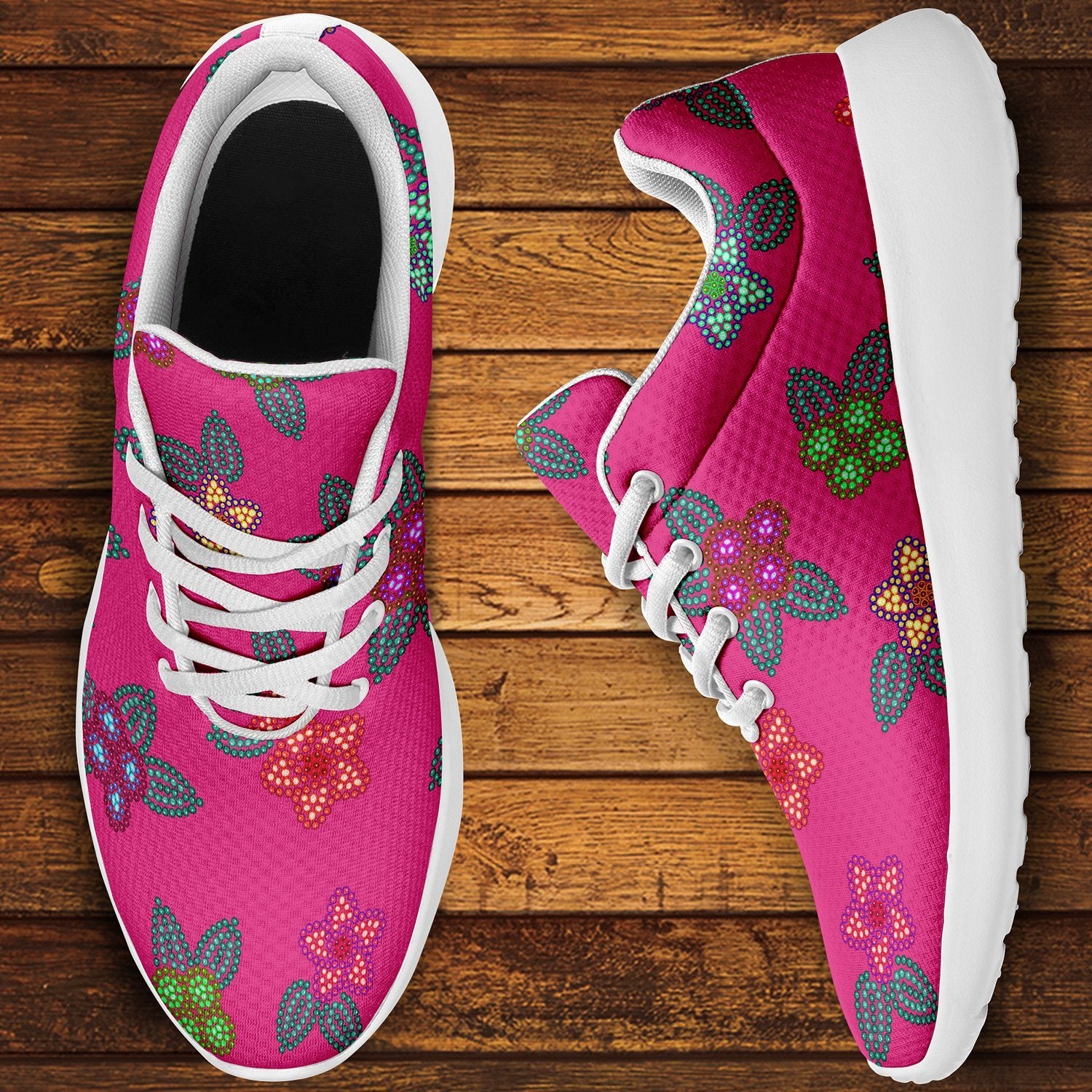 Berry Flowers Ikkaayi Sport Sneakers ikkaayi Herman