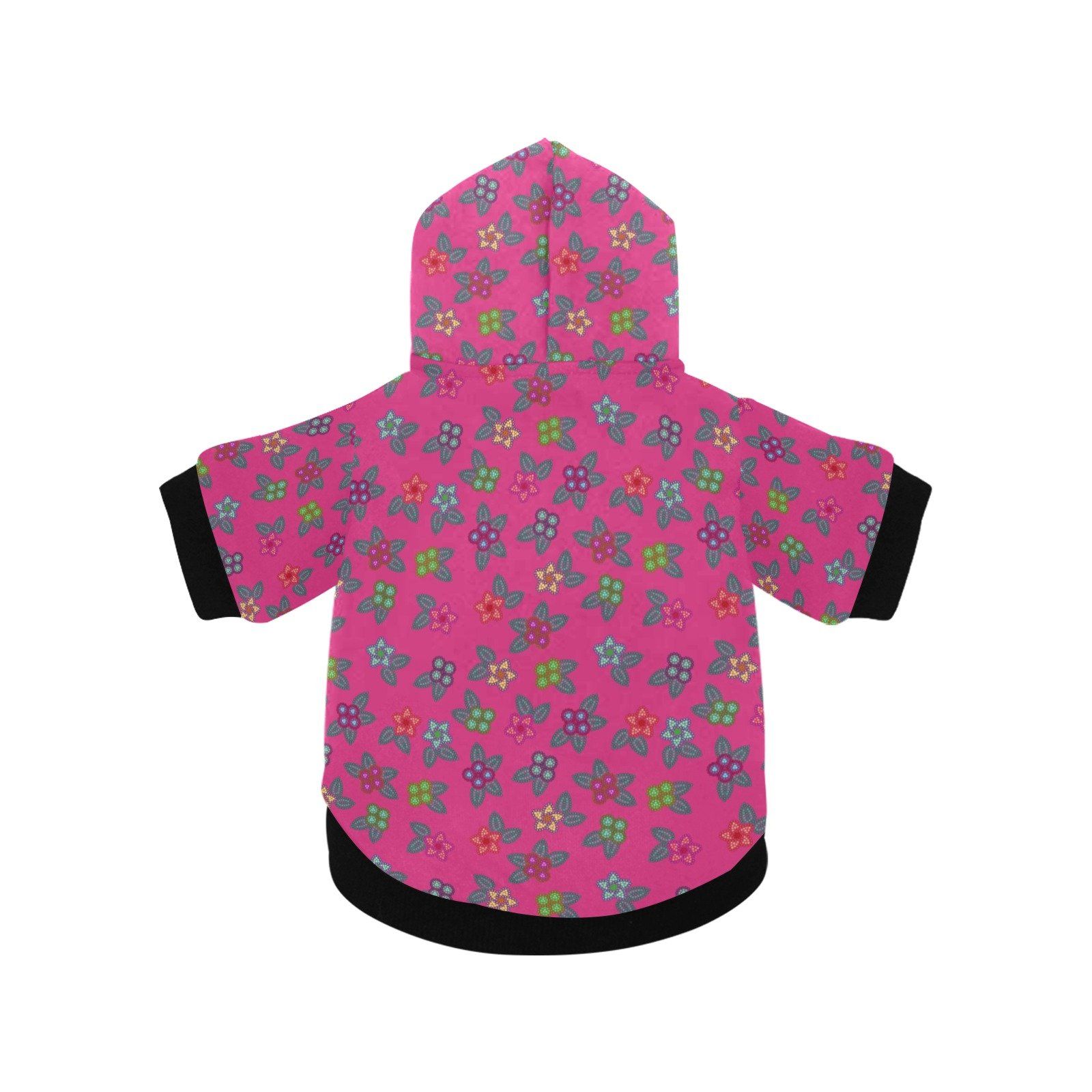 Berry Flowers Pet Dog Hoodie Pet Dog Hoodie e-joyer