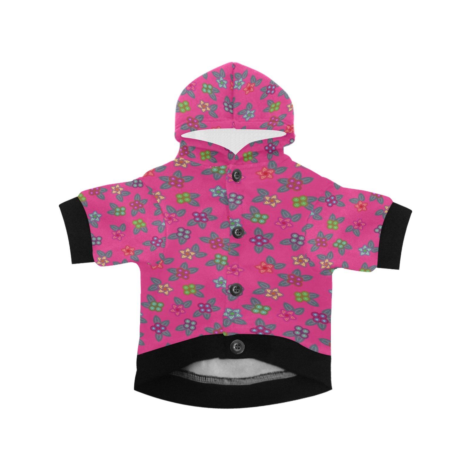 Berry Flowers Pet Dog Hoodie Pet Dog Hoodie e-joyer