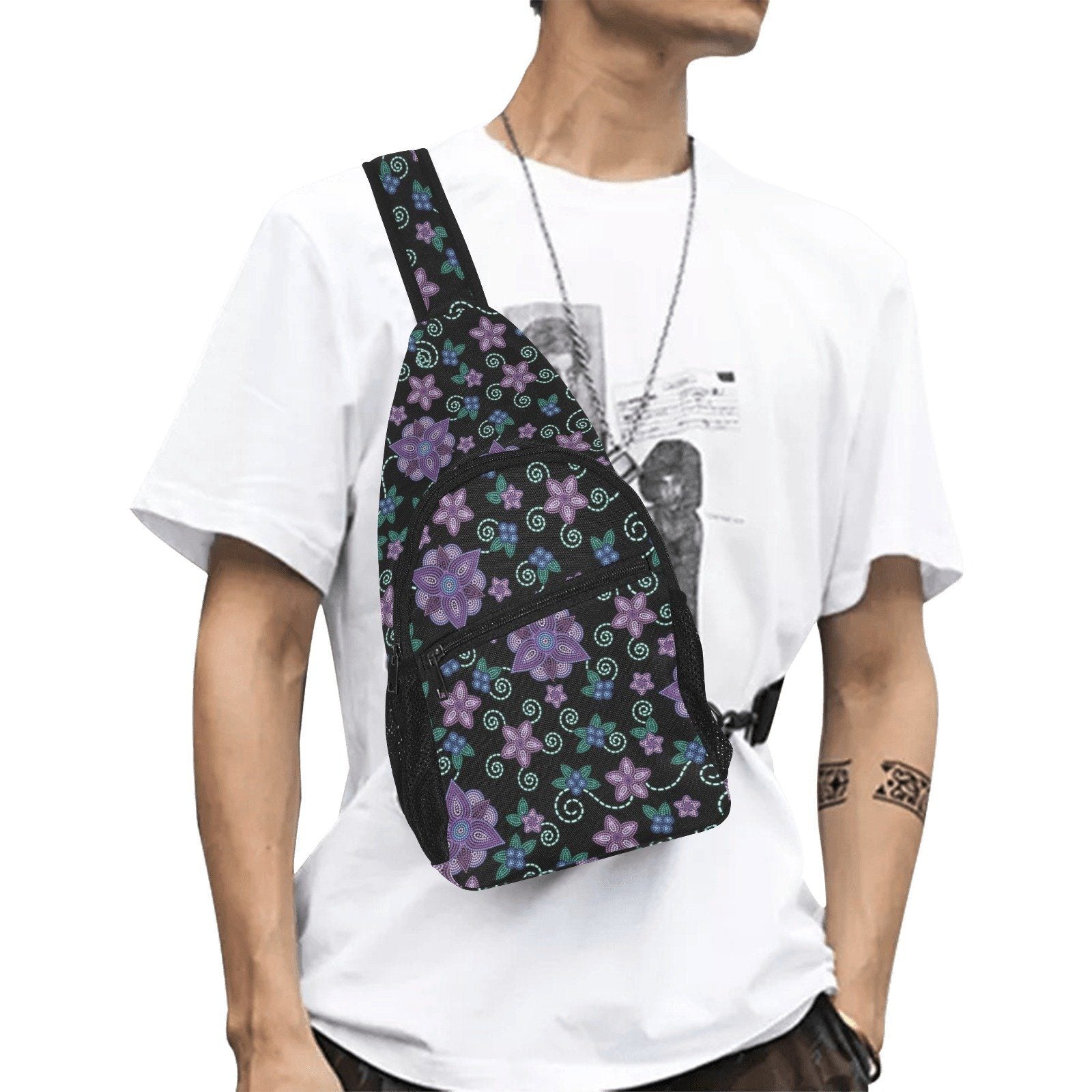 Berry Picking All Over Print Chest Bag (Model 1719) All Over Print Chest Bag (1719) e-joyer