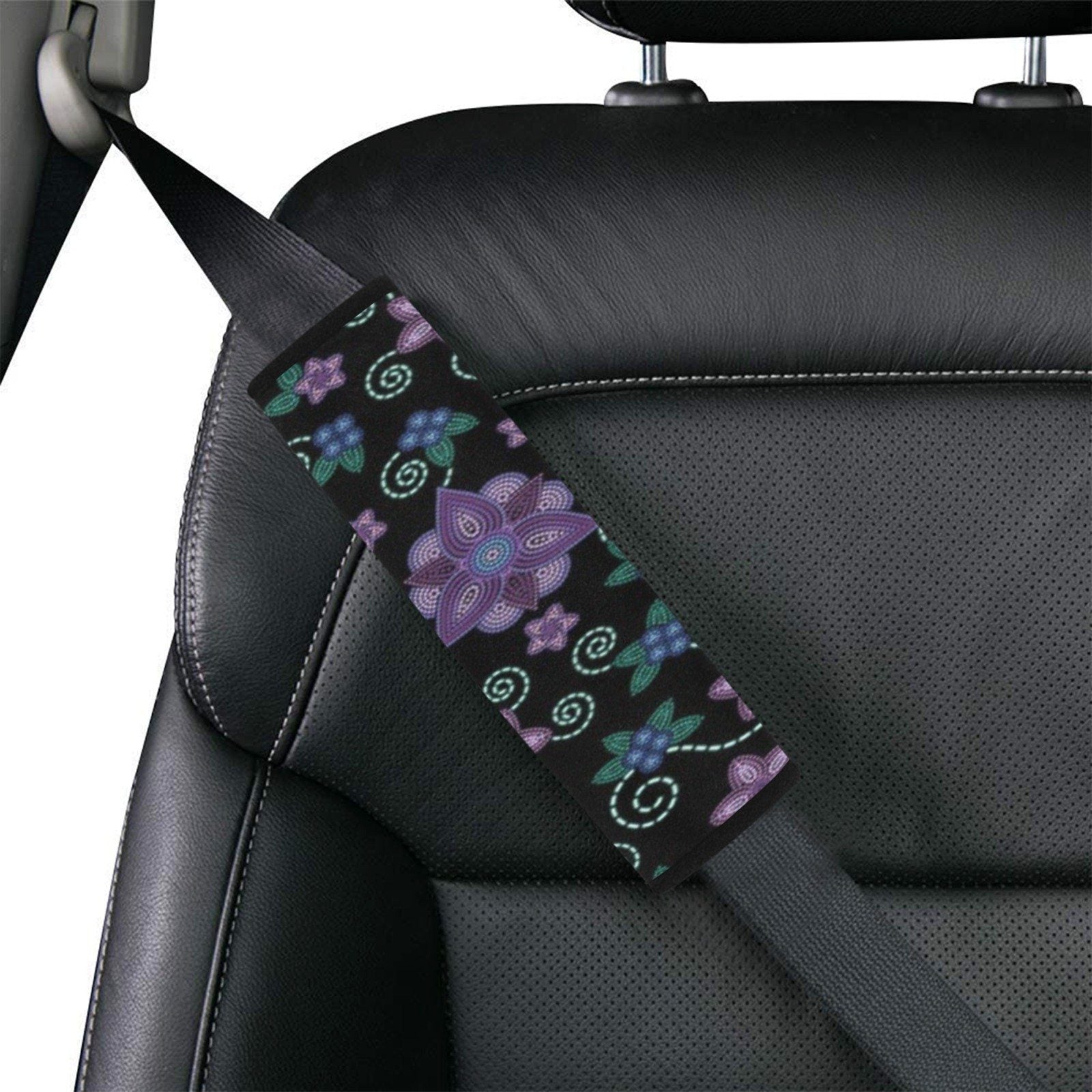 Berry Picking Car Seat Belt Cover 7''x12.6'' (Pack of 2) Car Seat Belt Cover 7x12.6 (Pack of 2) e-joyer