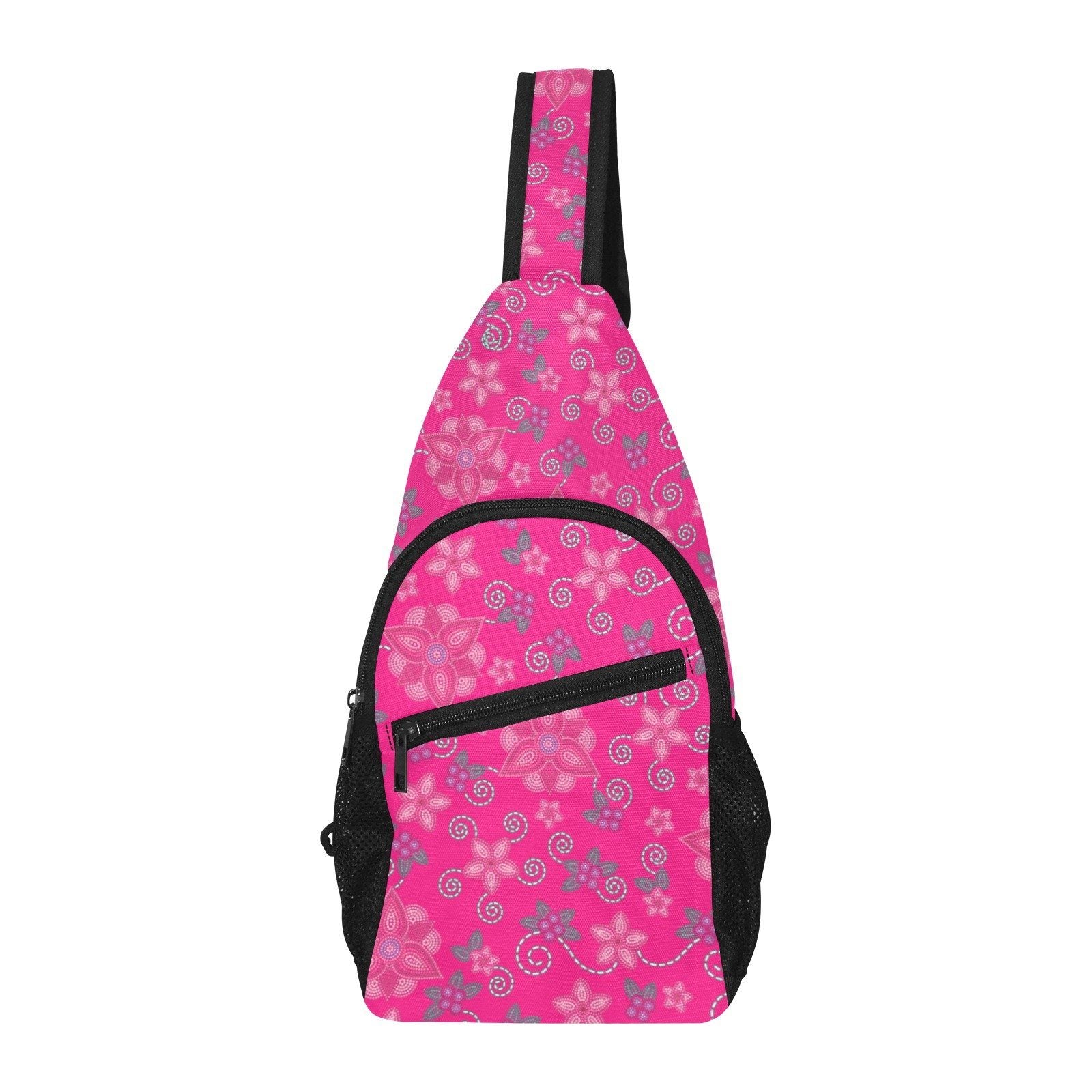 Berry Picking Pink All Over Print Chest Bag (Model 1719) All Over Print Chest Bag (1719) e-joyer