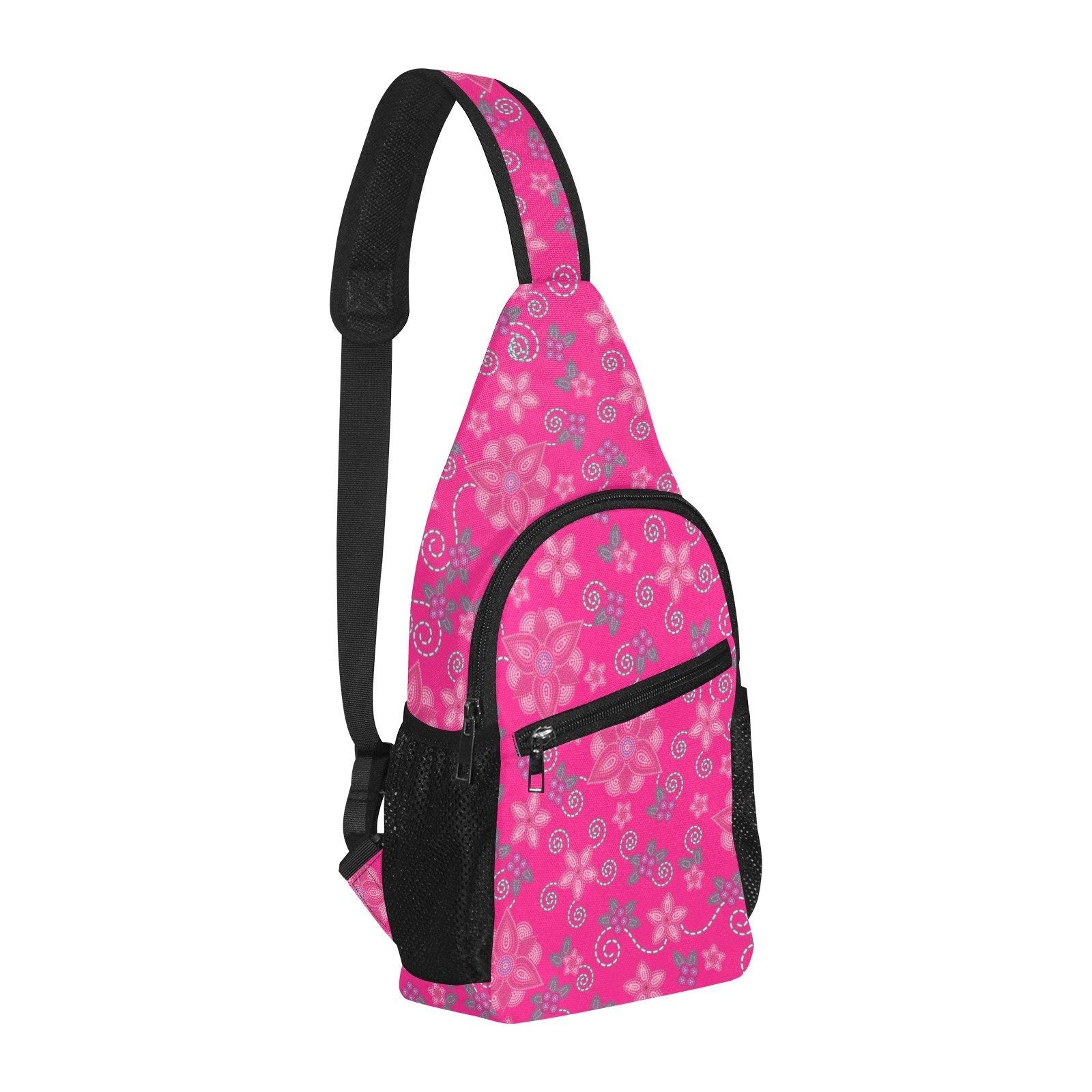 Berry Picking Pink All Over Print Chest Bag (Model 1719) All Over Print Chest Bag (1719) e-joyer