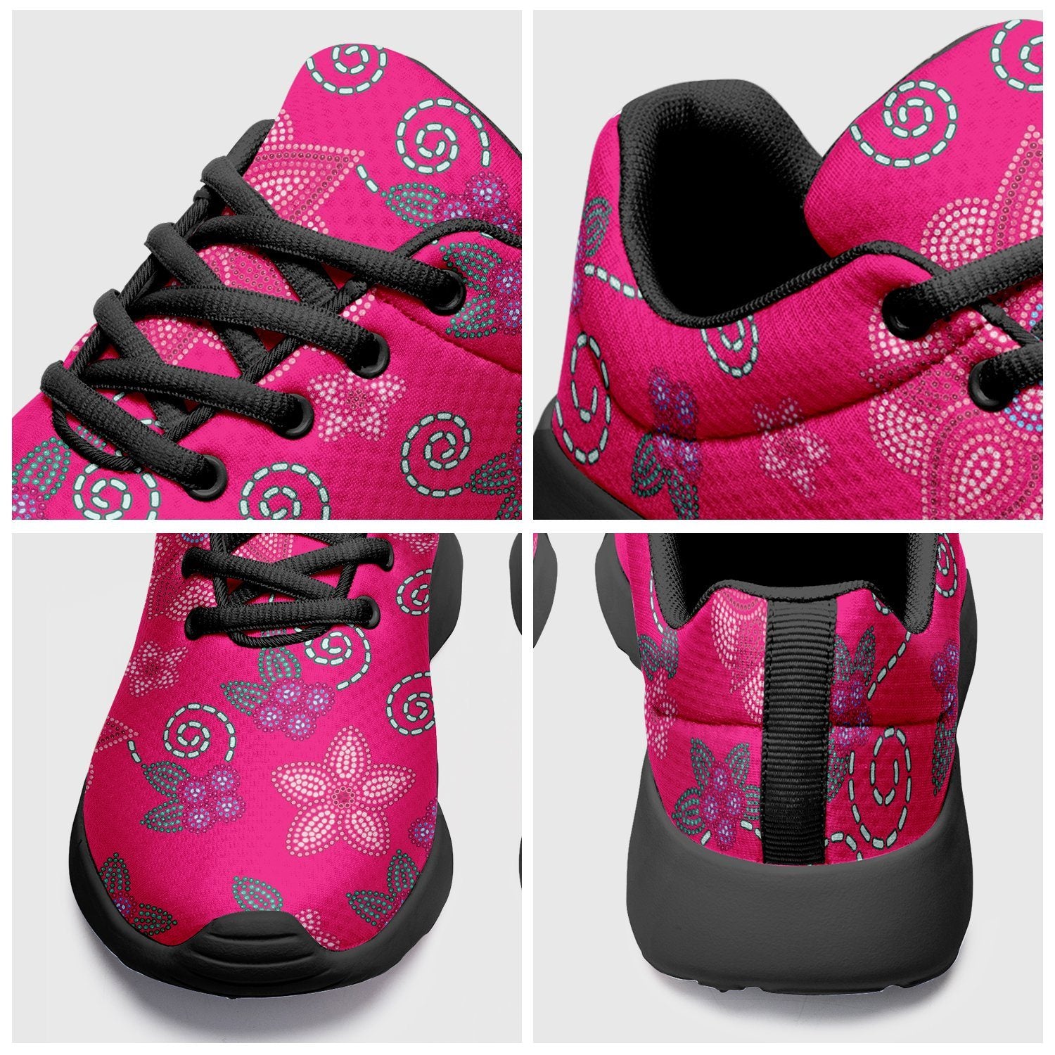 Berry Picking Pink Ikkaayi Sport Sneakers ikkaayi Herman