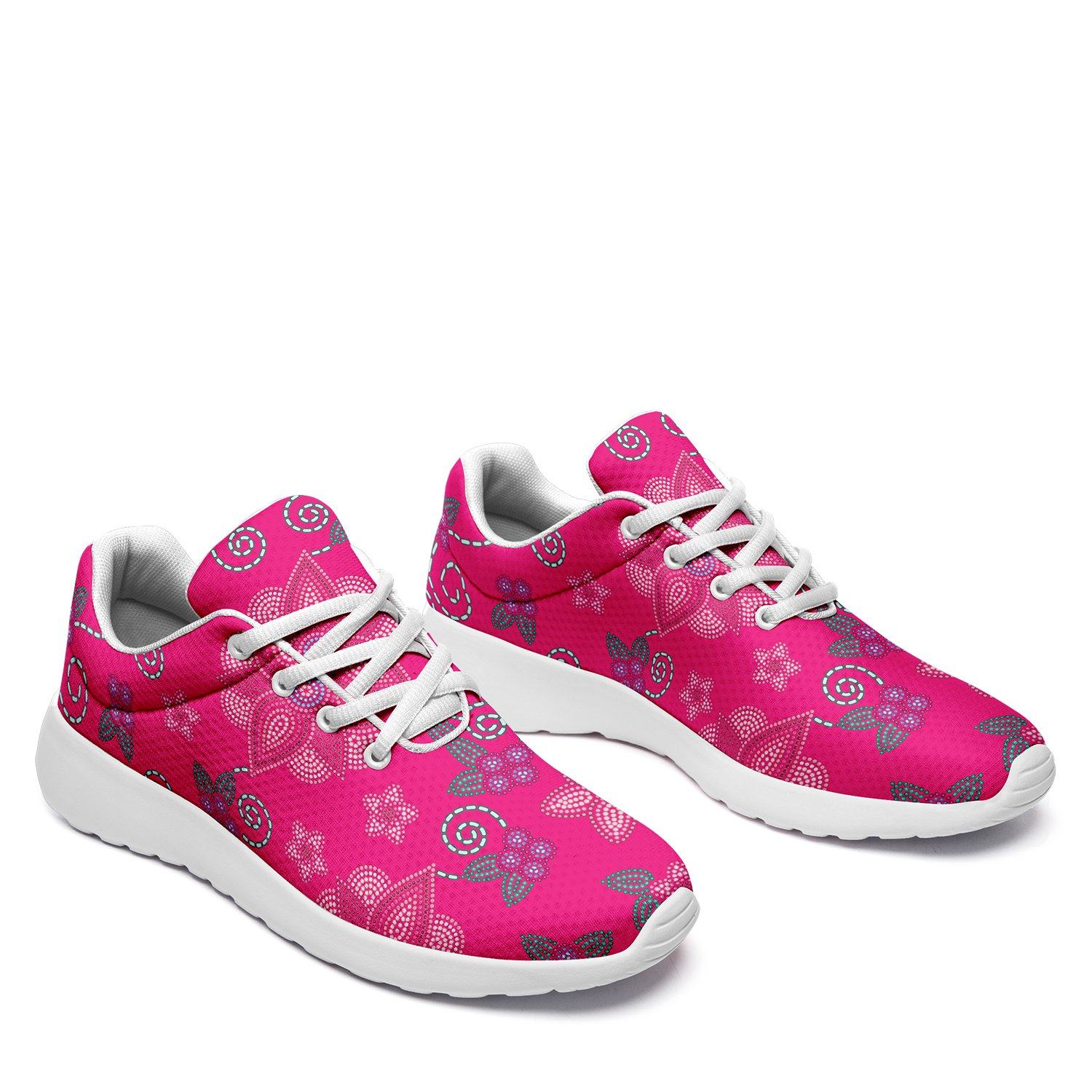 Berry Picking Pink Ikkaayi Sport Sneakers ikkaayi Herman