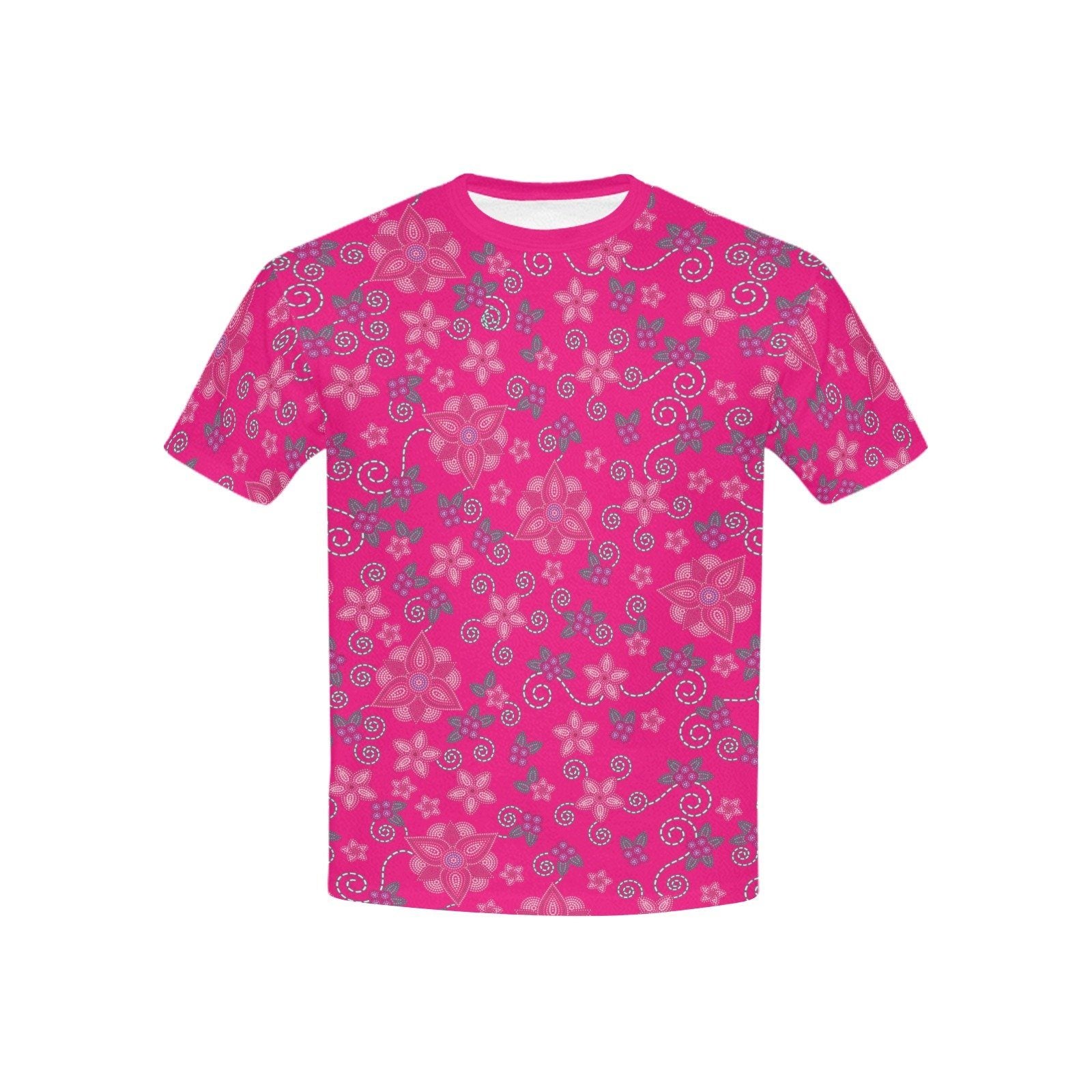 Berry Picking Pink Kids' All Over Print T-shirt (USA Size) (Model T40) All Over Print T-shirt for Kid (T40) e-joyer