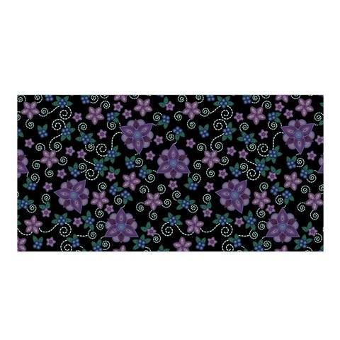 Berry Picking Satin Shawl Scarf 49 Dzine