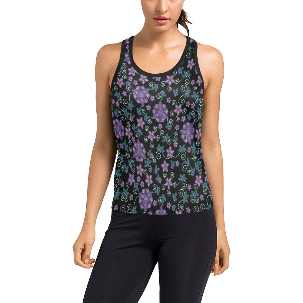 Berry Picking Women's Racerback Tank Top (Model T60) Racerback Tank Top (T60) e-joyer