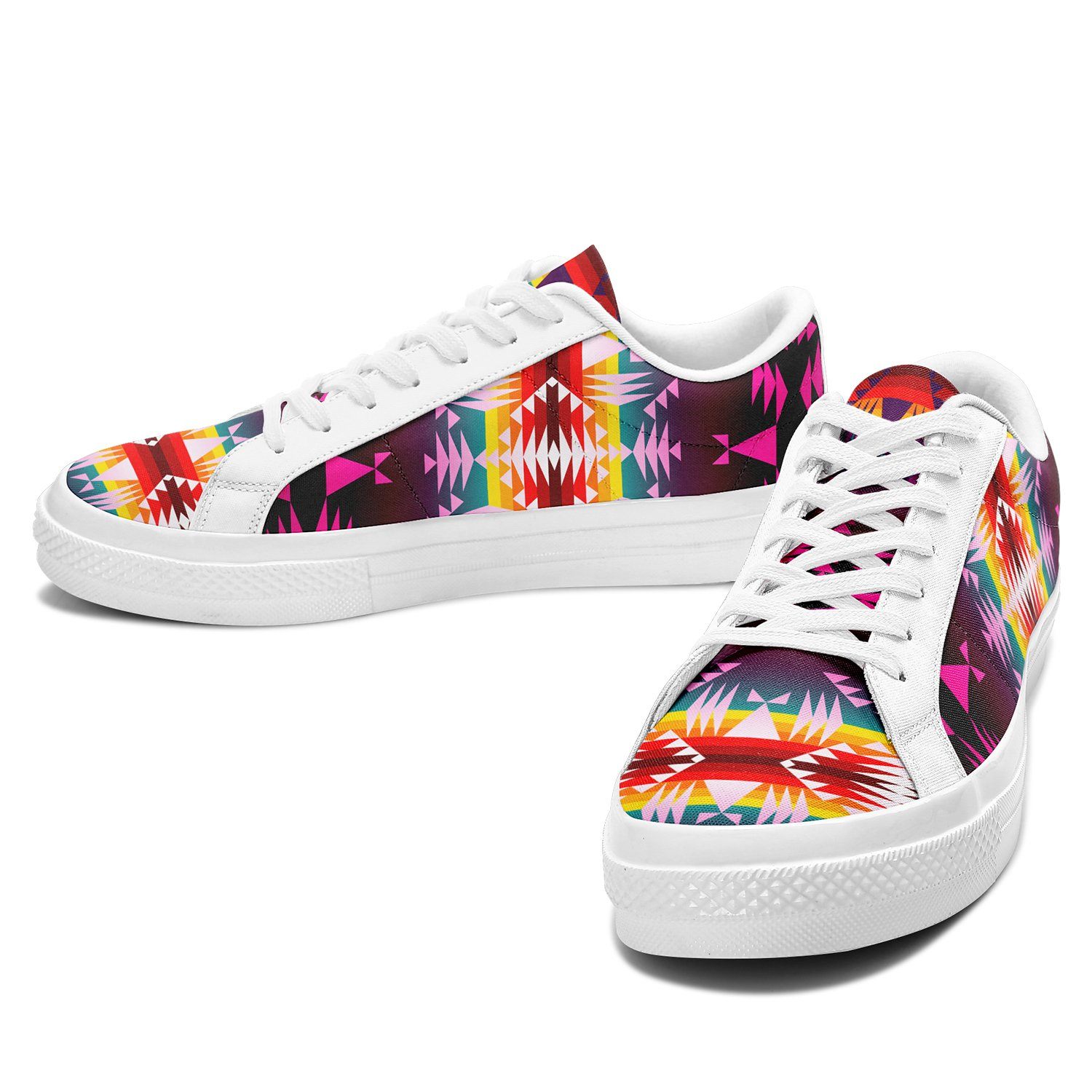 Between the Appalachian Mountains Aapisi Low Top Canvas Shoes White Sole aapisi Herman