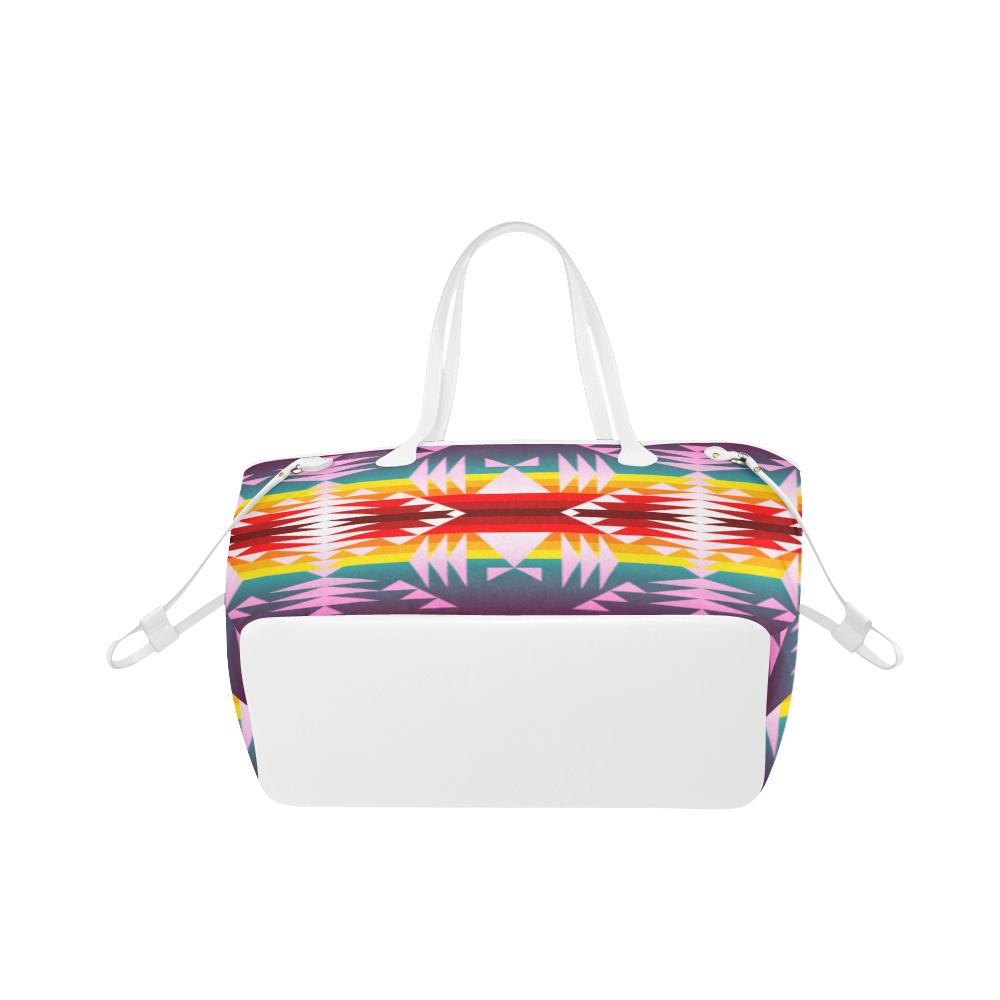 Between the Appalachian Mountains Clover Canvas Tote Bag (Model 1661) Clover Canvas Tote Bag (1661) e-joyer