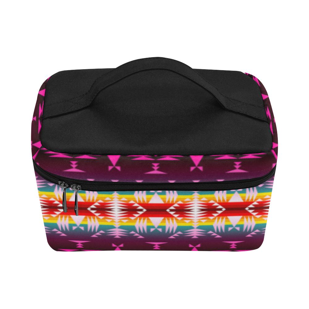 Between the Appalachian Mountains Cosmetic Bag/Large (Model 1658) Cosmetic Bag e-joyer