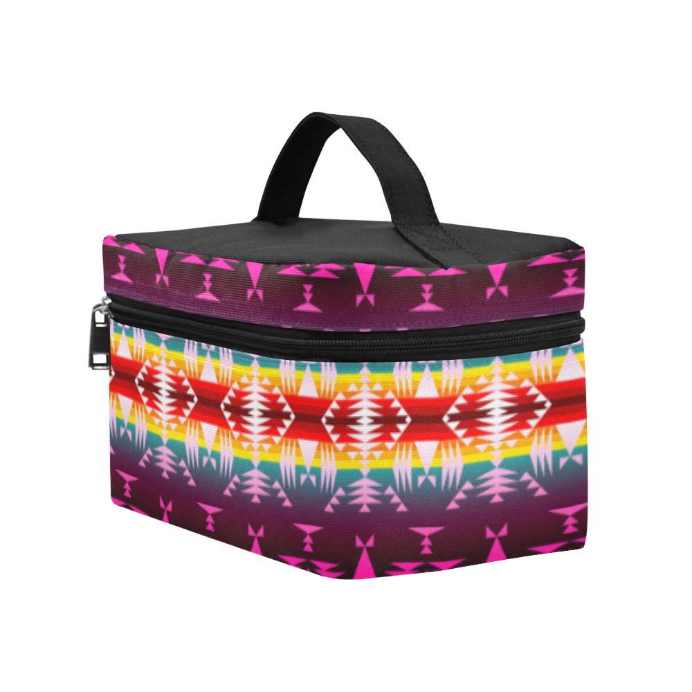 Between the Appalachian Mountains Cosmetic Bag/Large (Model 1658) Cosmetic Bag e-joyer