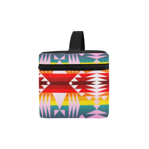 Between the Appalachian Mountains Cosmetic Bag/Large (Model 1658) Cosmetic Bag e-joyer