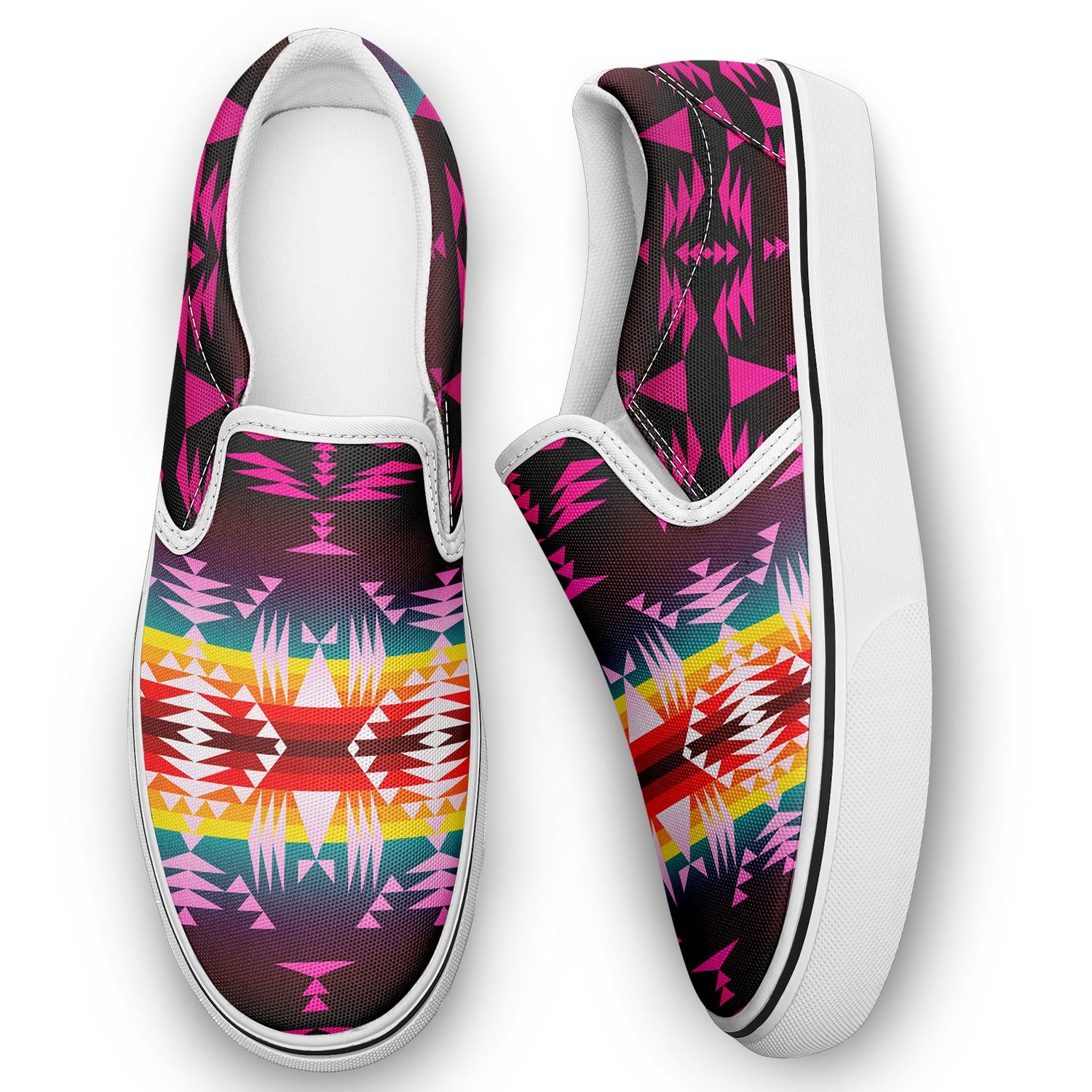 Between the Appalachian Mountains Otoyimm Kid's Canvas Slip On Shoes otoyimm Herman