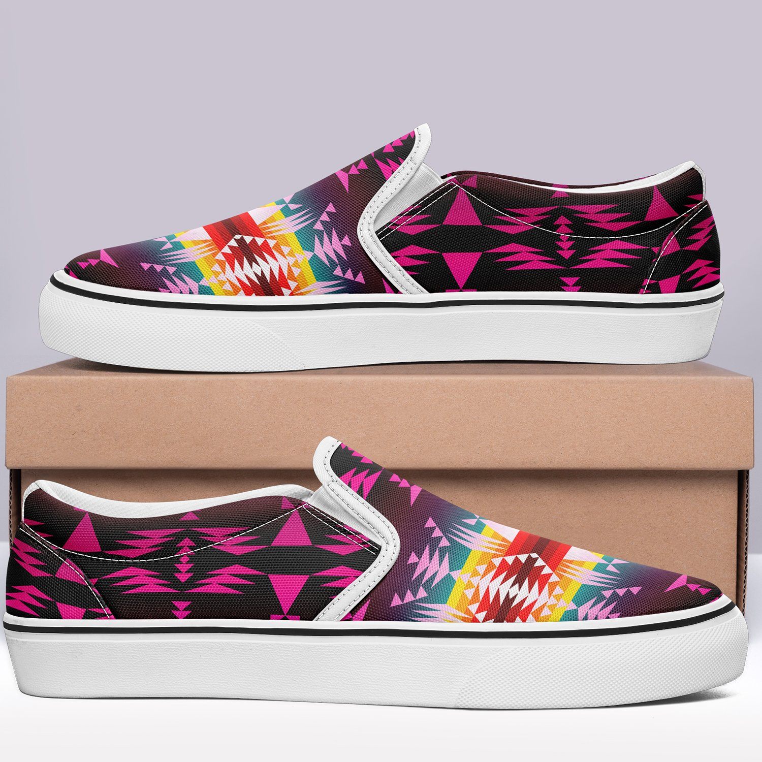 Between the Appalachian Mountains Otoyimm Kid's Canvas Slip On Shoes otoyimm Herman