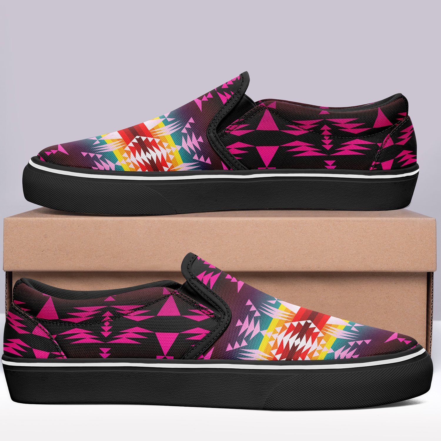 Between the Appalachian Mountains Otoyimm Kid's Canvas Slip On Shoes otoyimm Herman