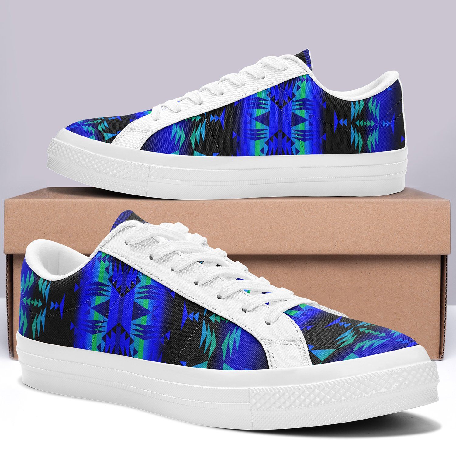 Between the Blue Ridge Mountains Aapisi Low Top Canvas Shoes White Sole 49 Dzine