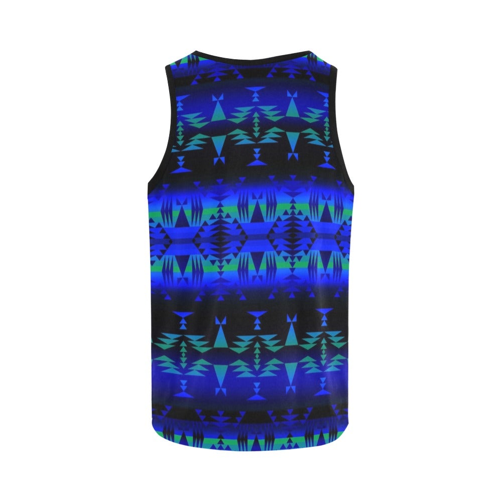 Between the Blue Ridge Mountains All Over Print Tank Top for Women (Model T43) All Over Print Tank Top for Women (T43) e-joyer