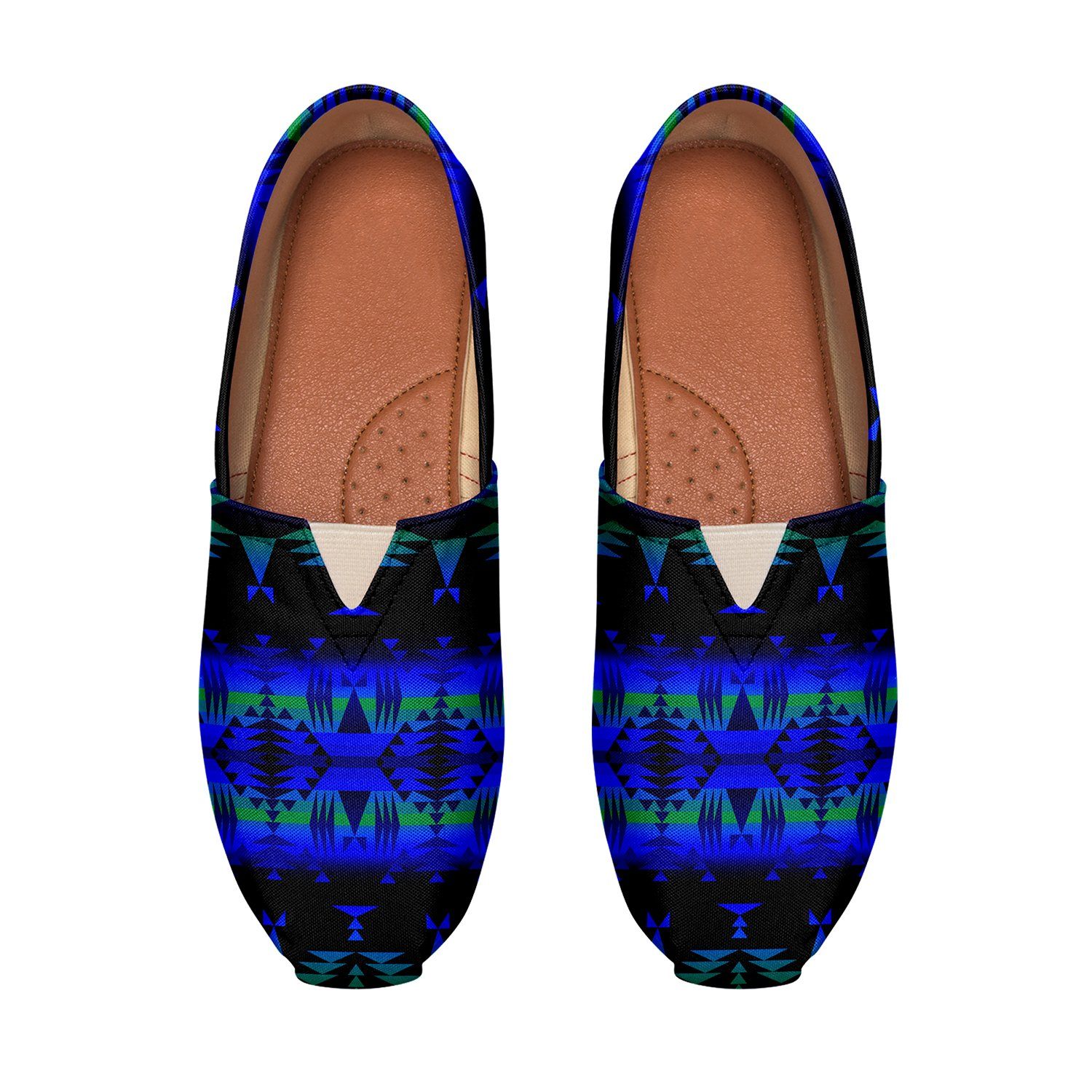 Between the Blue Ridge Mountains Casual Unisex Slip On Shoe Herman