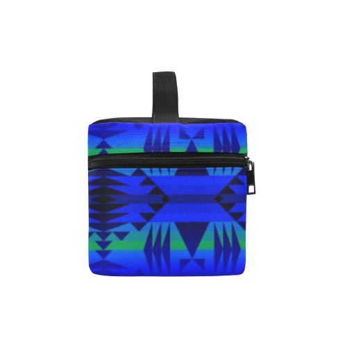 Between the Blue Ridge Mountains Cosmetic Bag/Large (Model 1658) Cosmetic Bag e-joyer