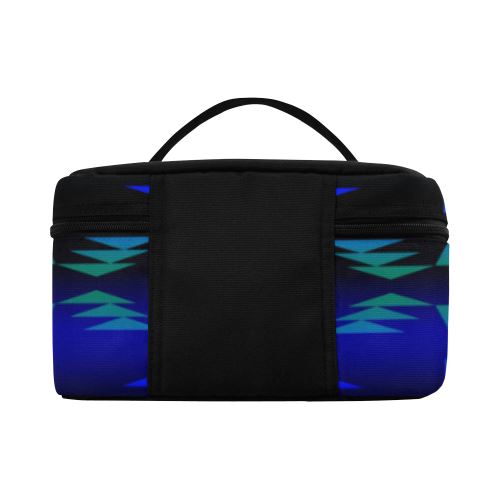 Between the Blue Ridge Mountains Cosmetic Bag/Large (Model 1658) Cosmetic Bag e-joyer