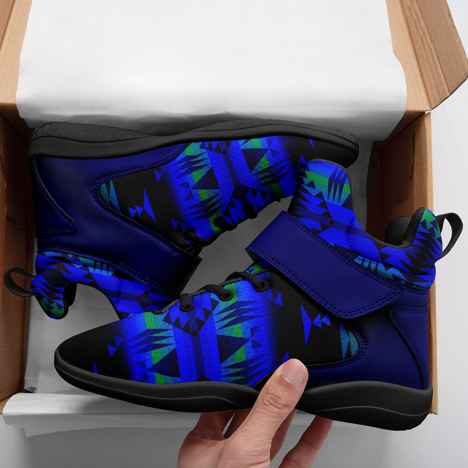 Between the Blue Ridge Mountains Ipottaa Basketball / Sport High Top Shoes 49 Dzine