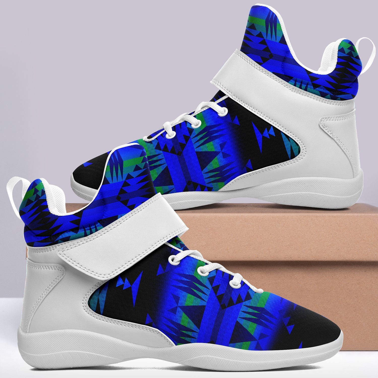 Between the Blue Ridge Mountains Ipottaa Basketball / Sport High Top Shoes 49 Dzine