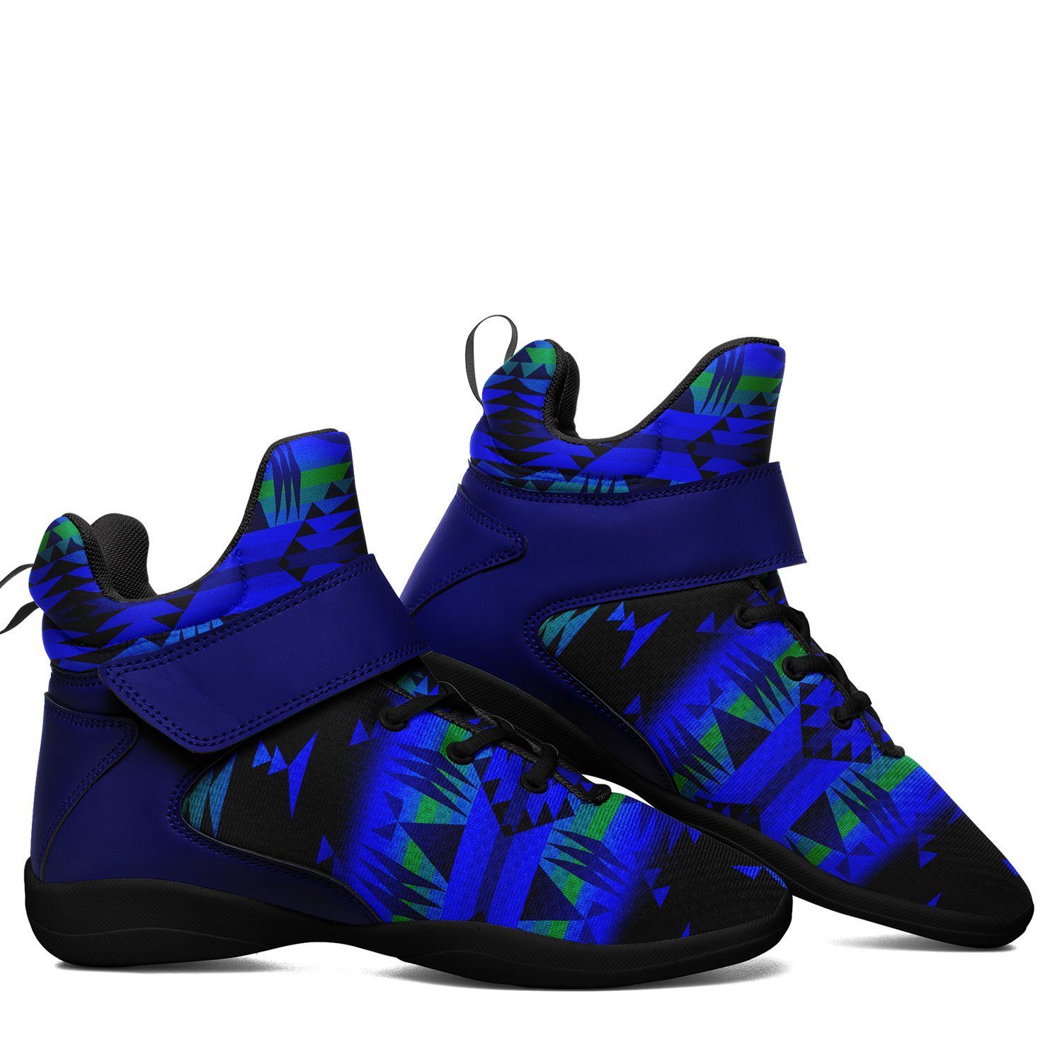 Between the Blue Ridge Mountains Ipottaa Basketball / Sport High Top Shoes - Black Sole 49 Dzine