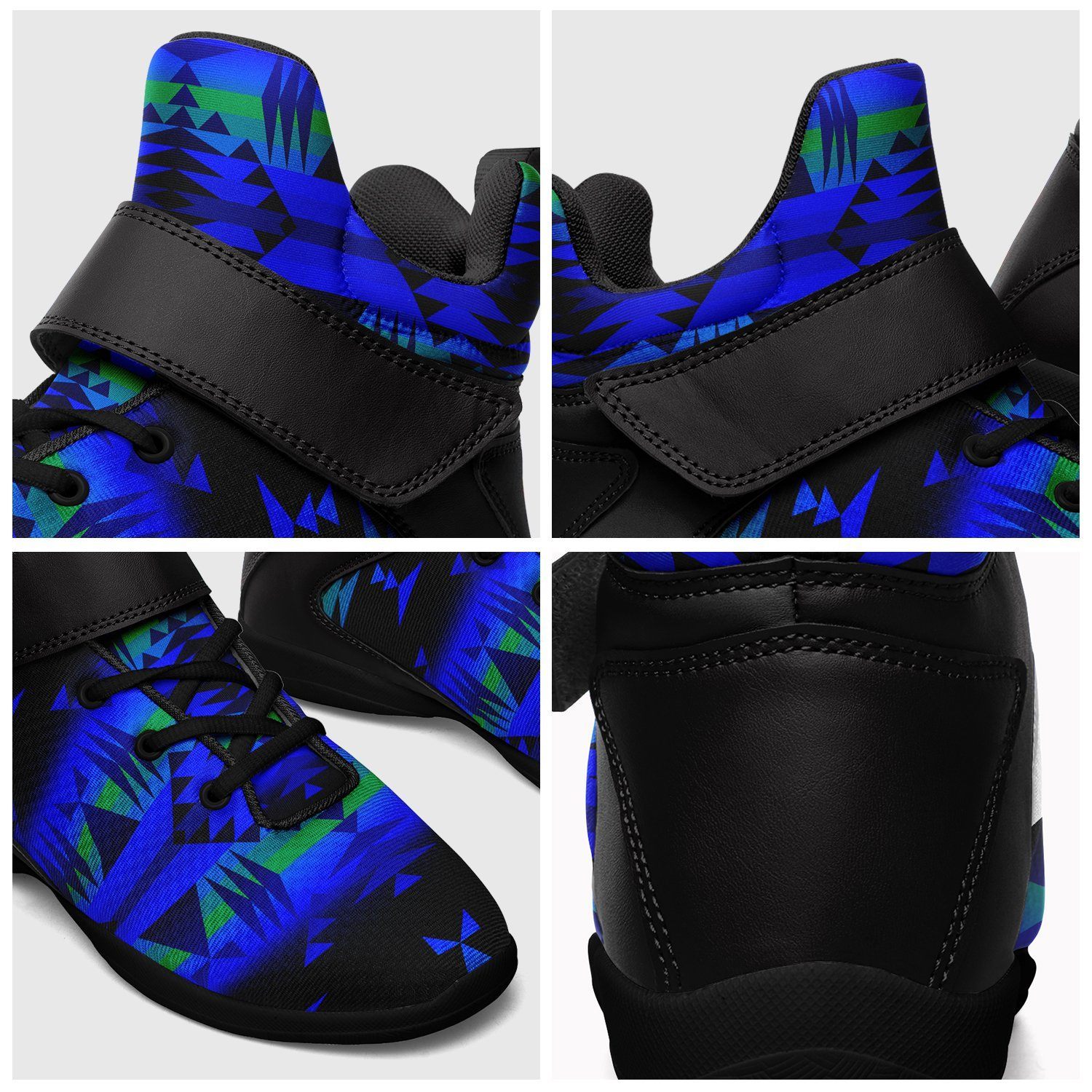 Between the Blue Ridge Mountains Ipottaa Basketball / Sport High Top Shoes - Black Sole 49 Dzine