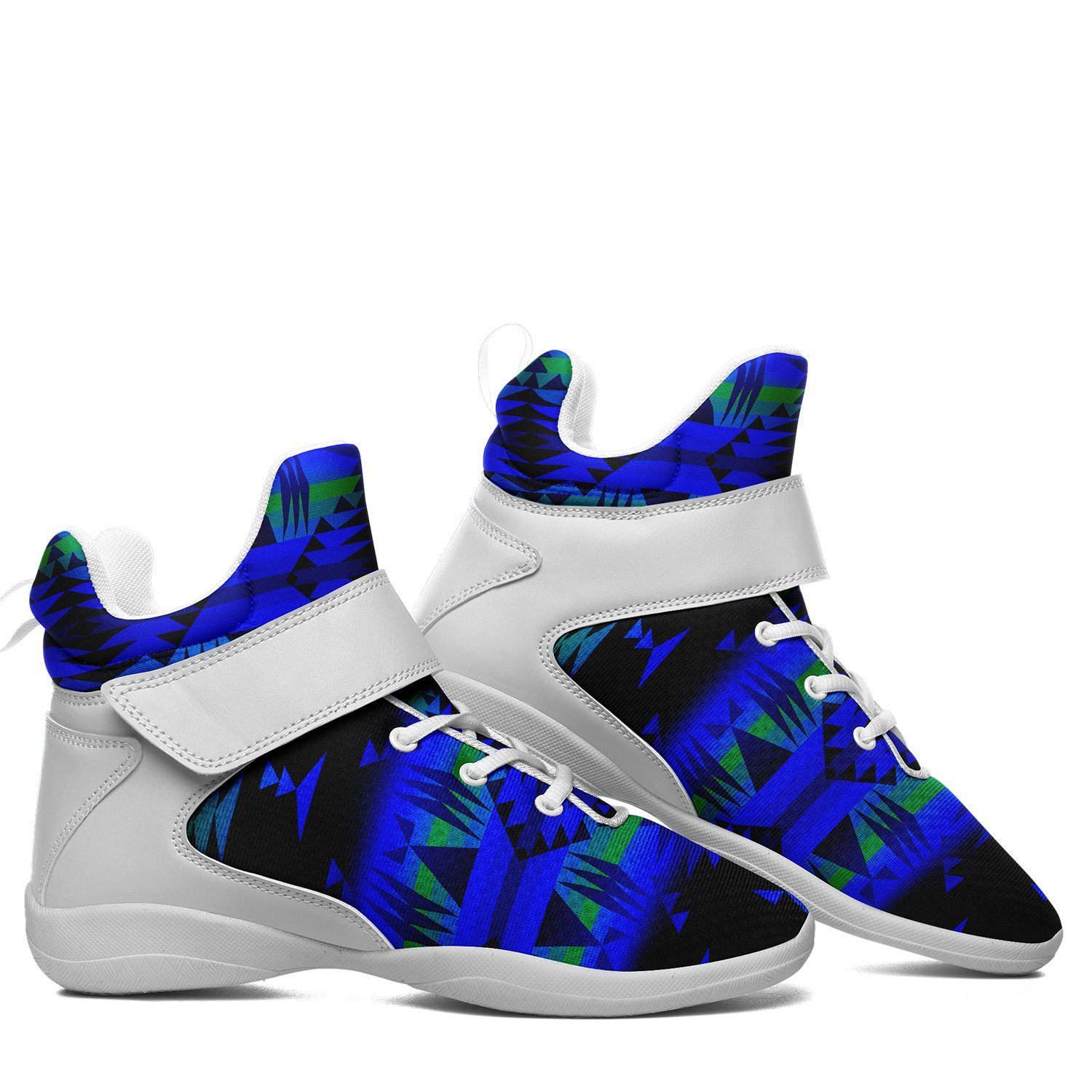 Between the Blue Ridge Mountains Ipottaa Basketball / Sport High Top Shoes - White Sole 49 Dzine