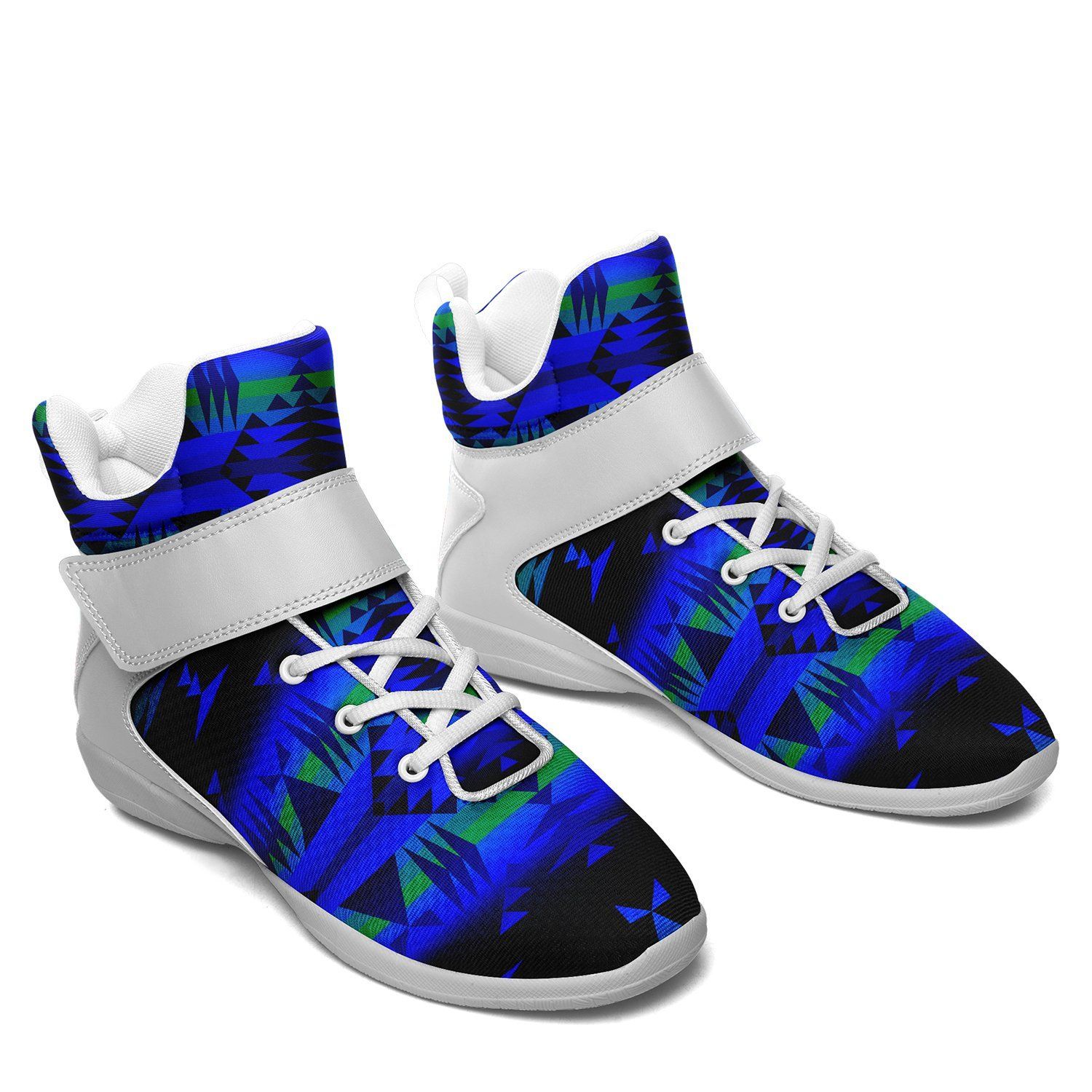 Between the Blue Ridge Mountains Ipottaa Basketball / Sport High Top Shoes - White Sole 49 Dzine