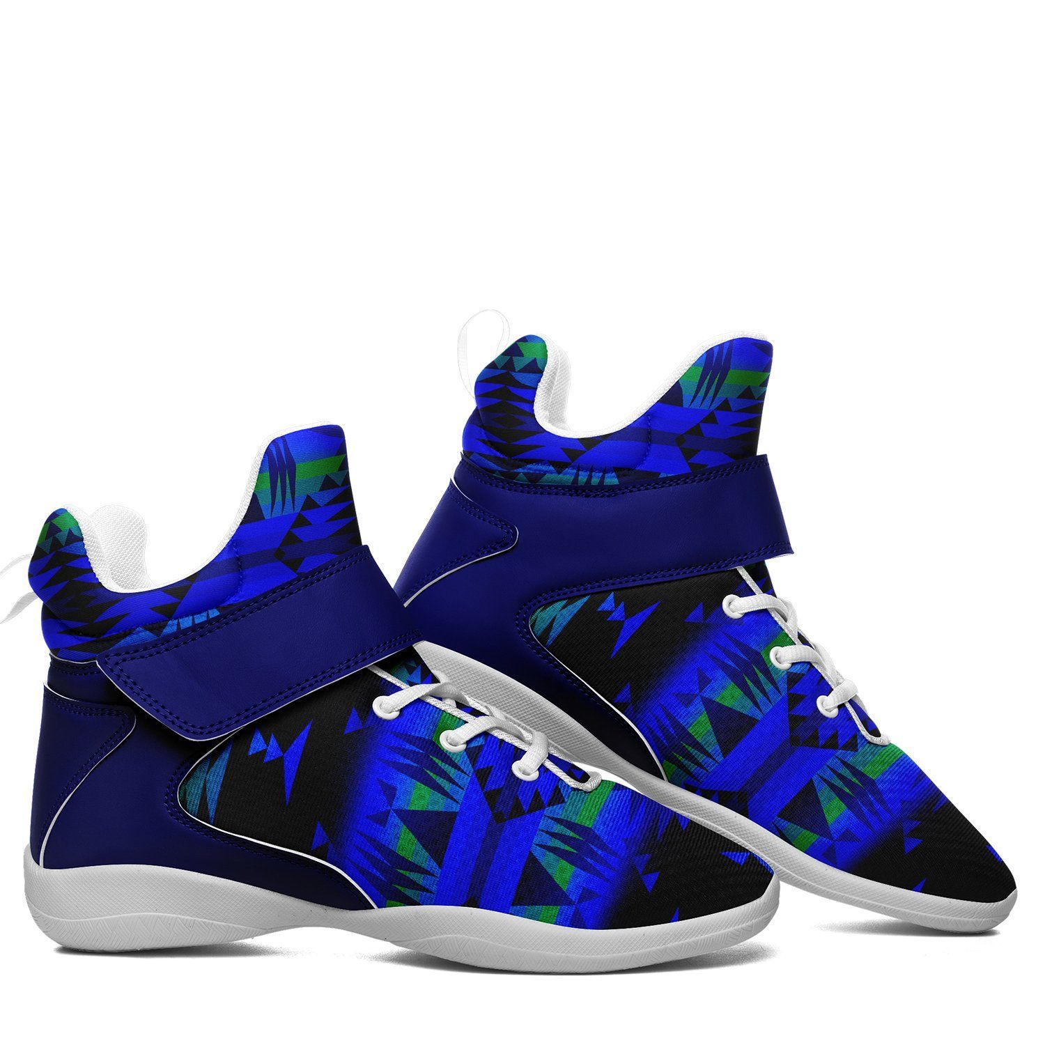 Between the Blue Ridge Mountains Ipottaa Basketball / Sport High Top Shoes - White Sole 49 Dzine