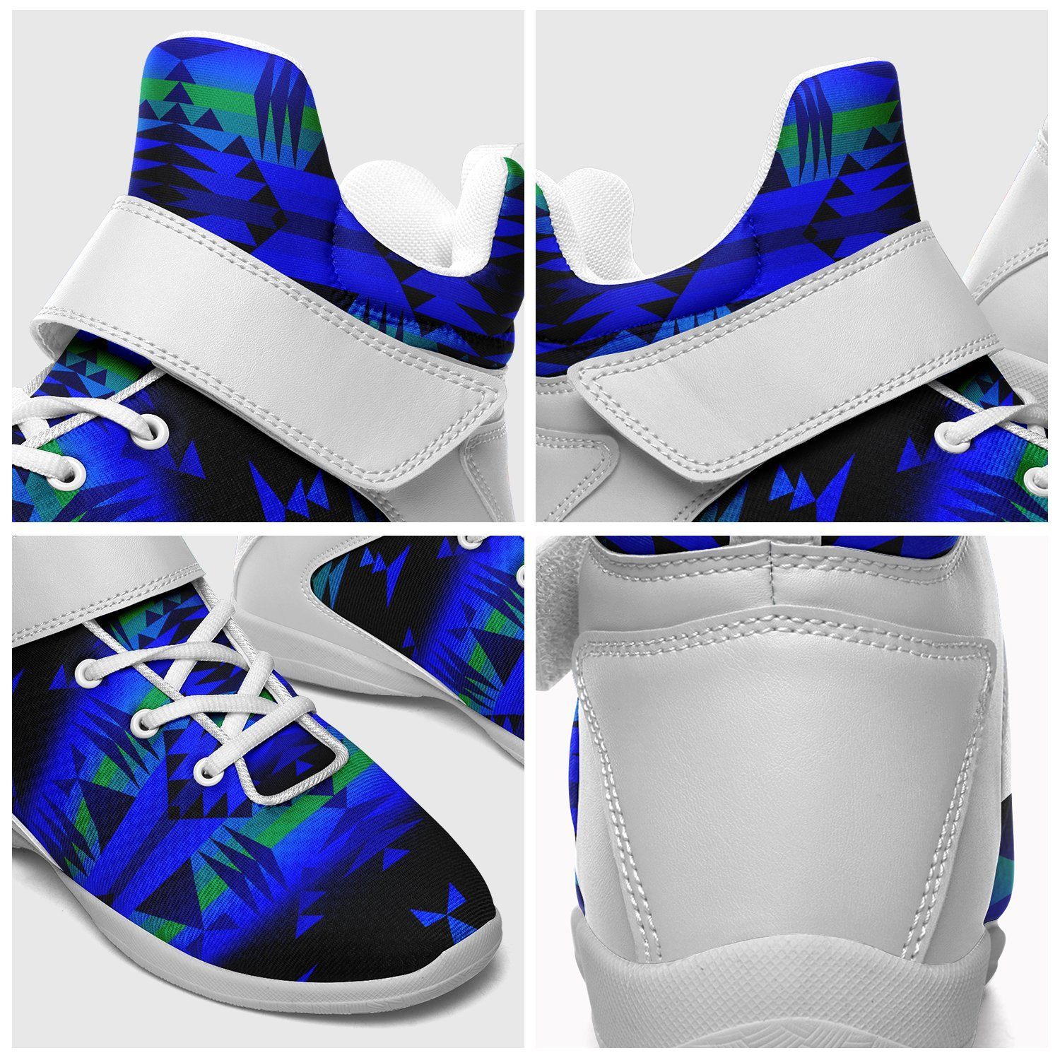 Between the Blue Ridge Mountains Ipottaa Basketball / Sport High Top Shoes - White Sole 49 Dzine