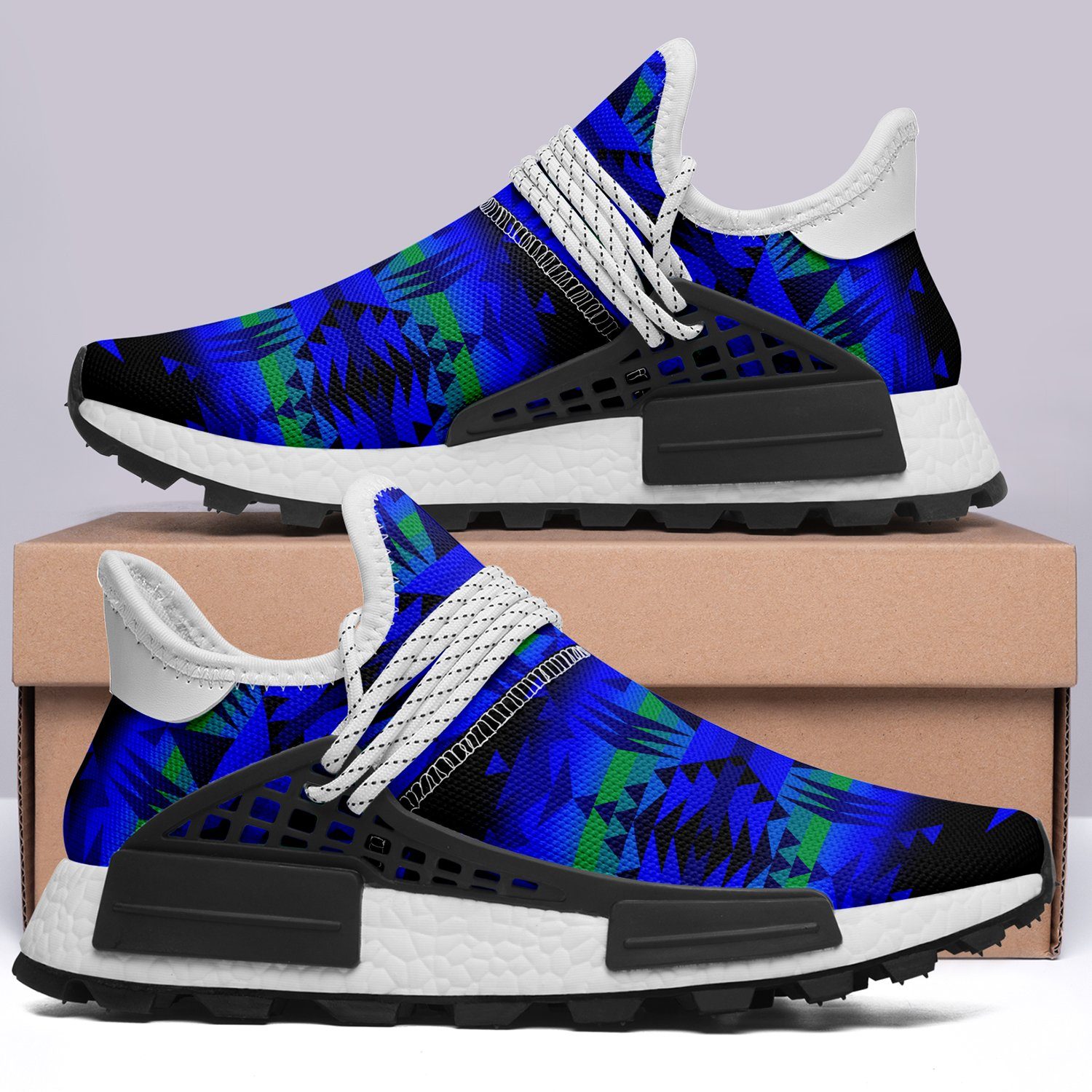 Between the Blue Ridge Mountains Okaki Sneakers Shoes 49 Dzine