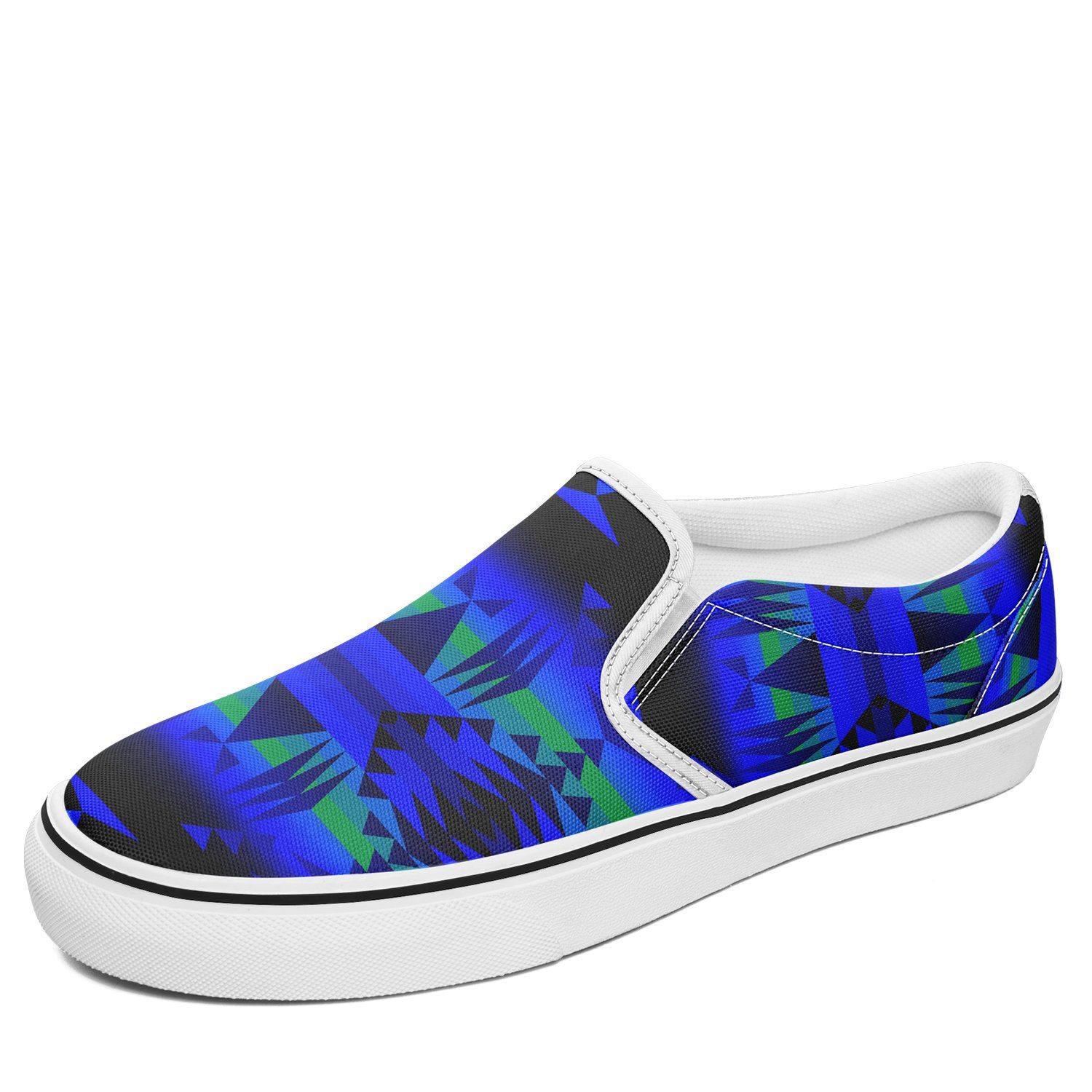 Between the Blue Ridge Mountains Otoyimm Canvas Slip On Shoes 49 Dzine