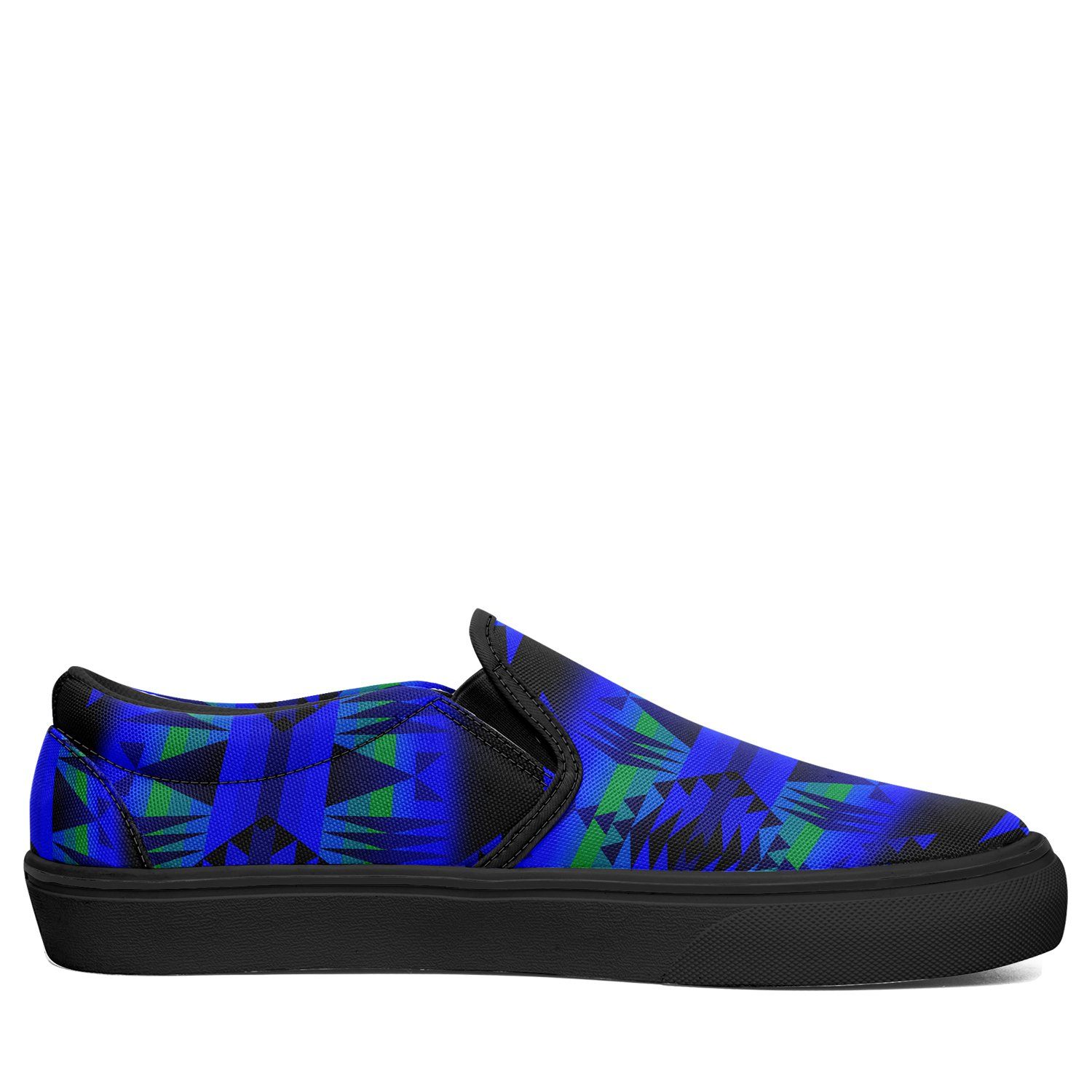 Between the Blue Ridge Mountains Otoyimm Canvas Slip On Shoes 49 Dzine