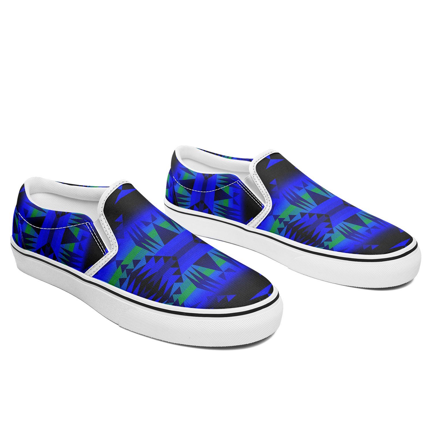 Between the Blue Ridge Mountains Otoyimm Canvas Slip On Shoes 49 Dzine