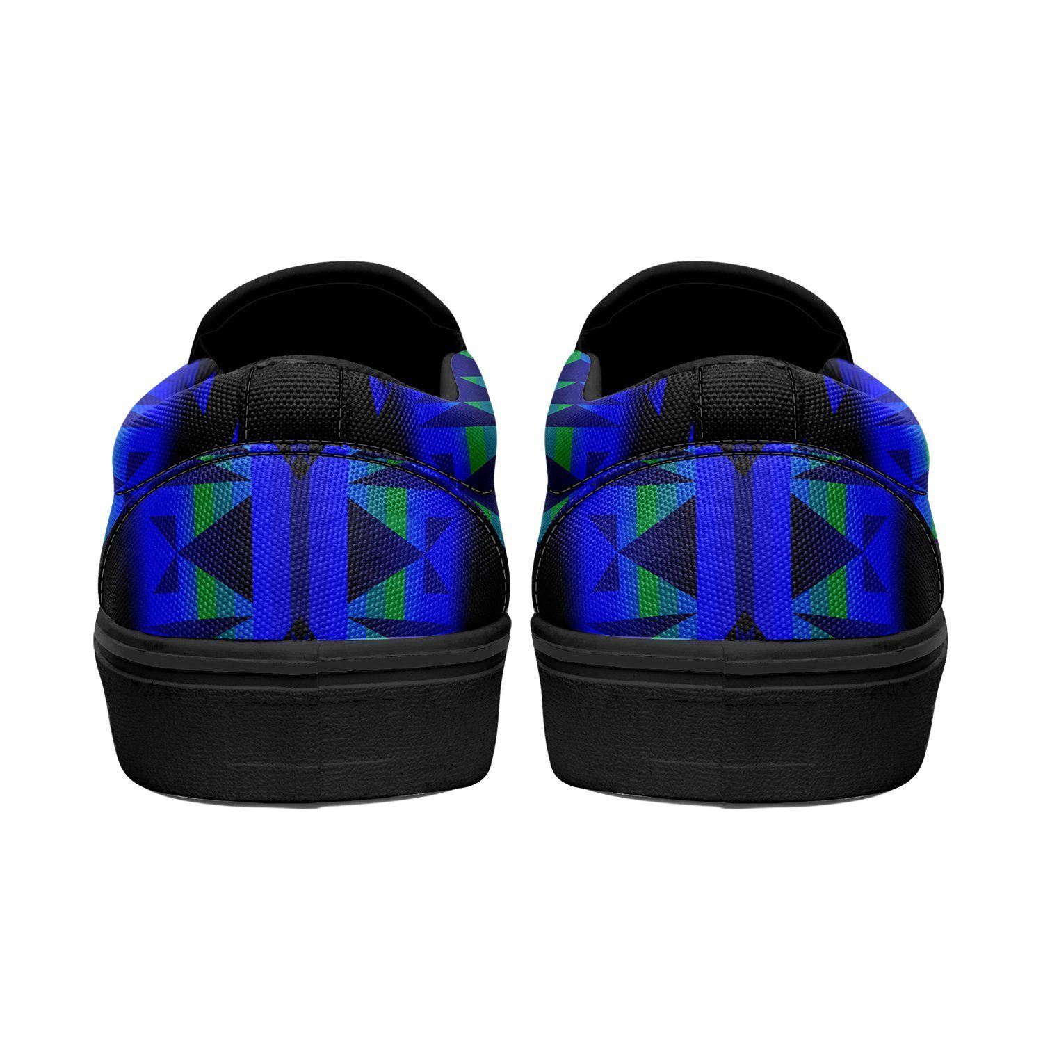 Between the Blue Ridge Mountains Otoyimm Kid's Canvas Slip On Shoes 49 Dzine