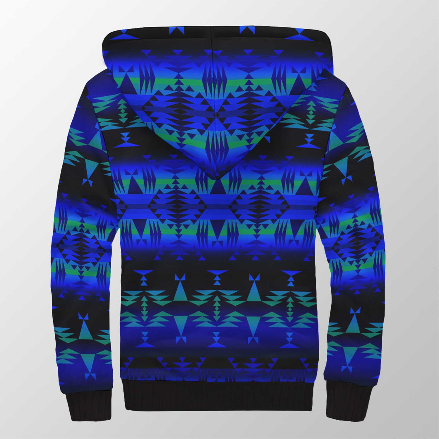 Between the Blue Ridge Mountains Sherpa Hoodie 49 Dzine