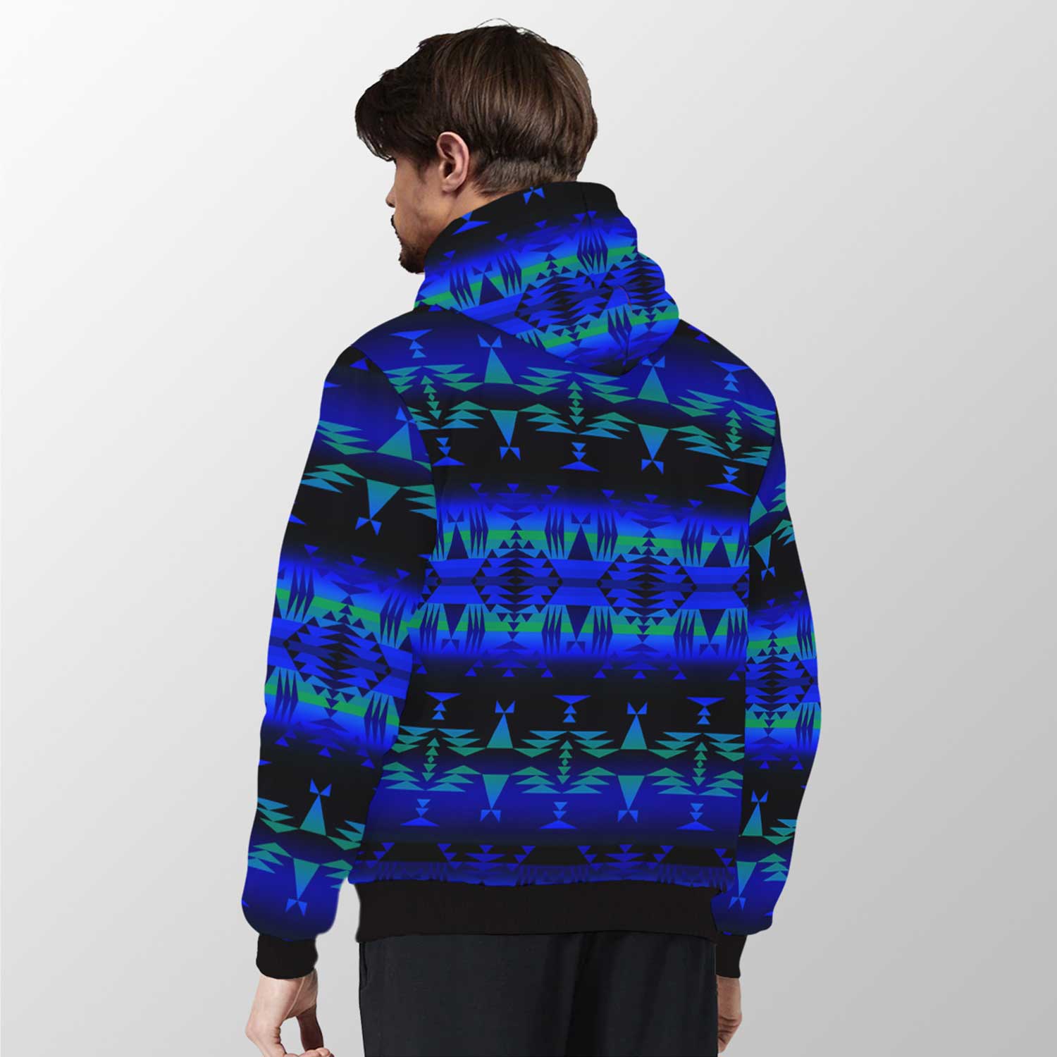 Between the Blue Ridge Mountains Sherpa Hoodie 49 Dzine