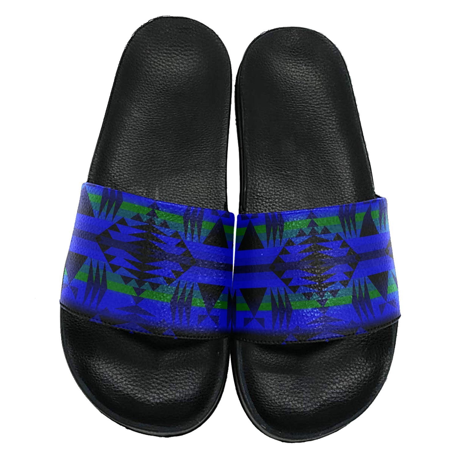 Between the Blue Ridge Mountains Slide Sandals 49 Dzine