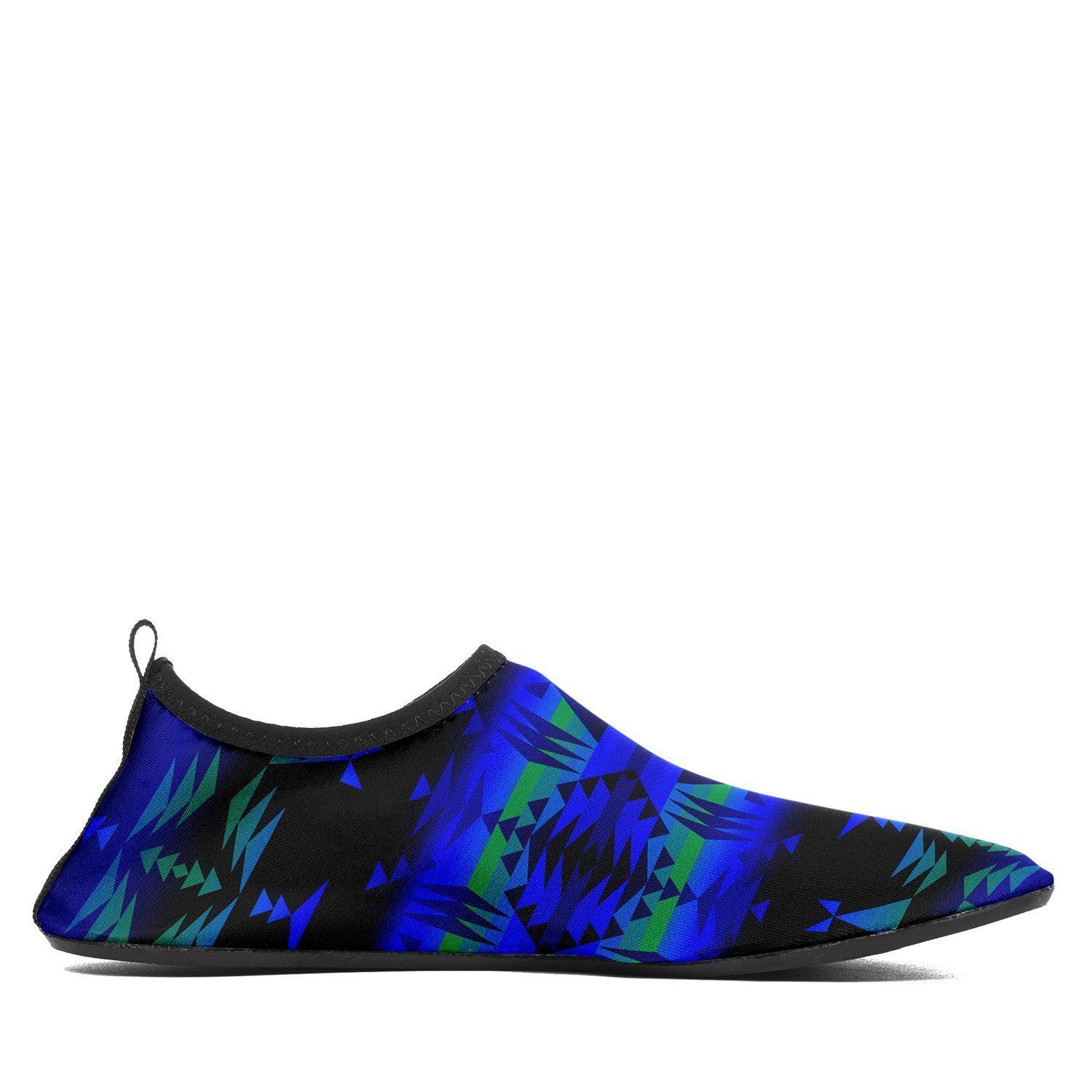 Between the Blue Ridge Mountains Sockamoccs Kid's Slip On Shoes 49 Dzine